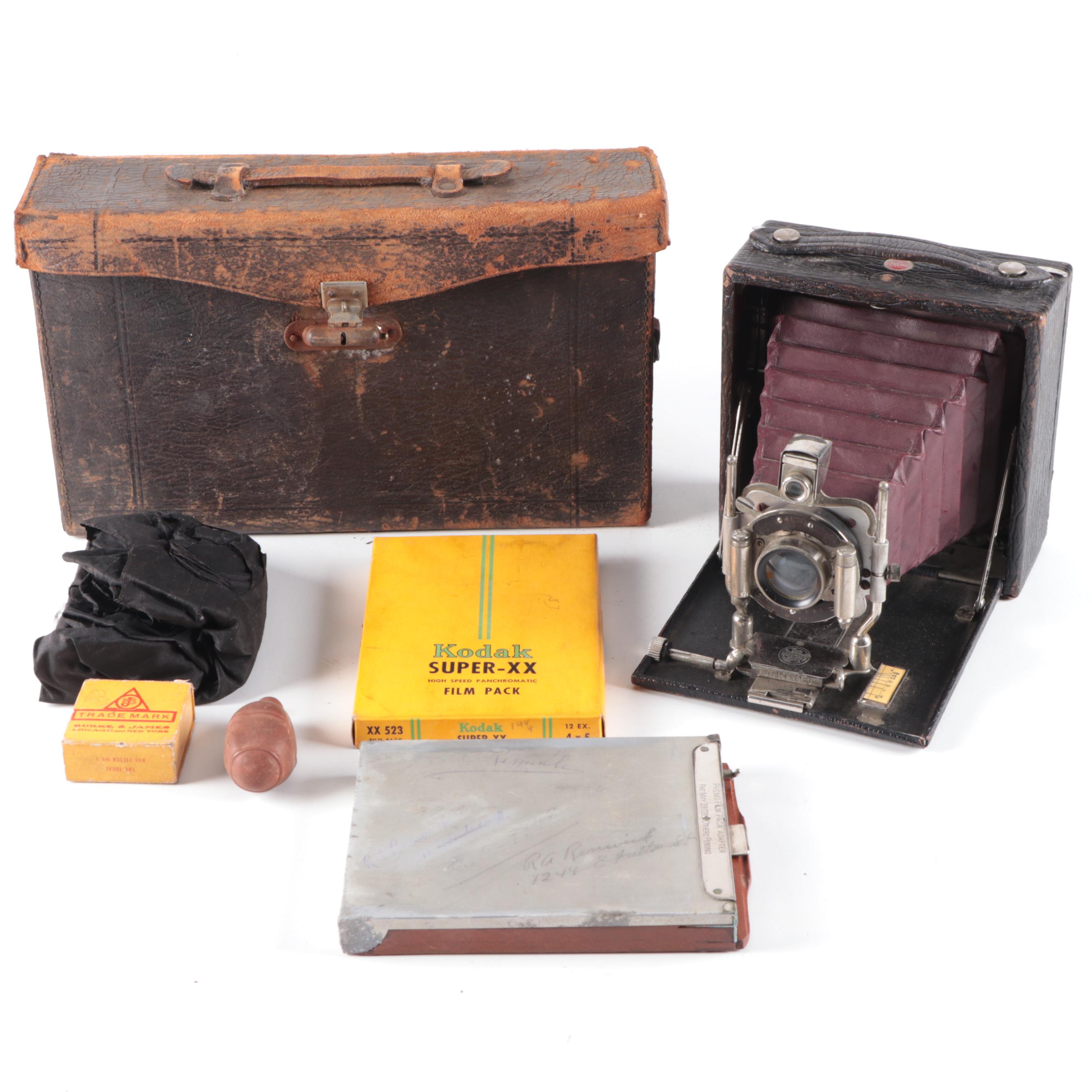 Kodak "The Premo Camera" Folding Box Camera, Early 20th Century