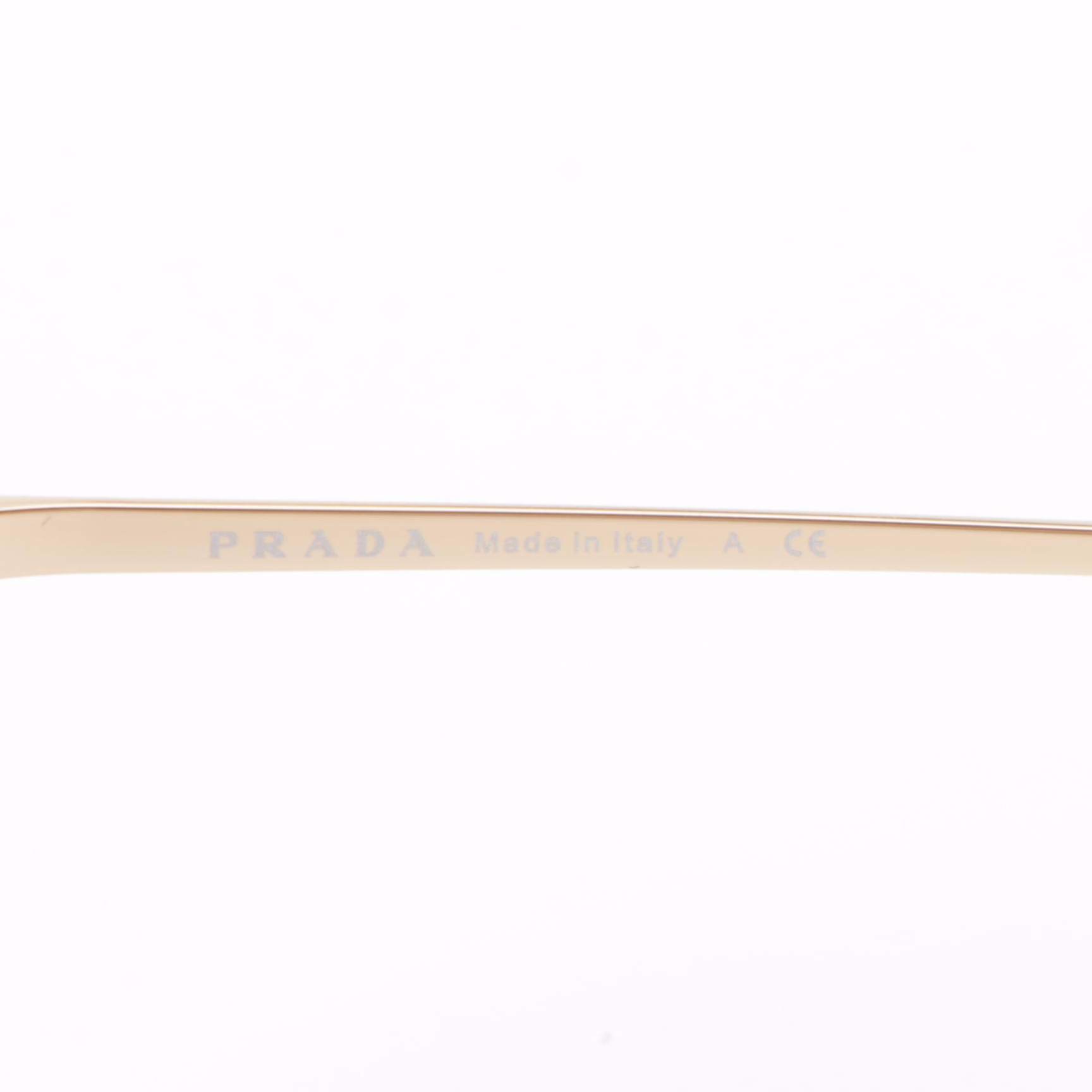 Prada SPR65V Modified Cat Eye Sunglasses with Case