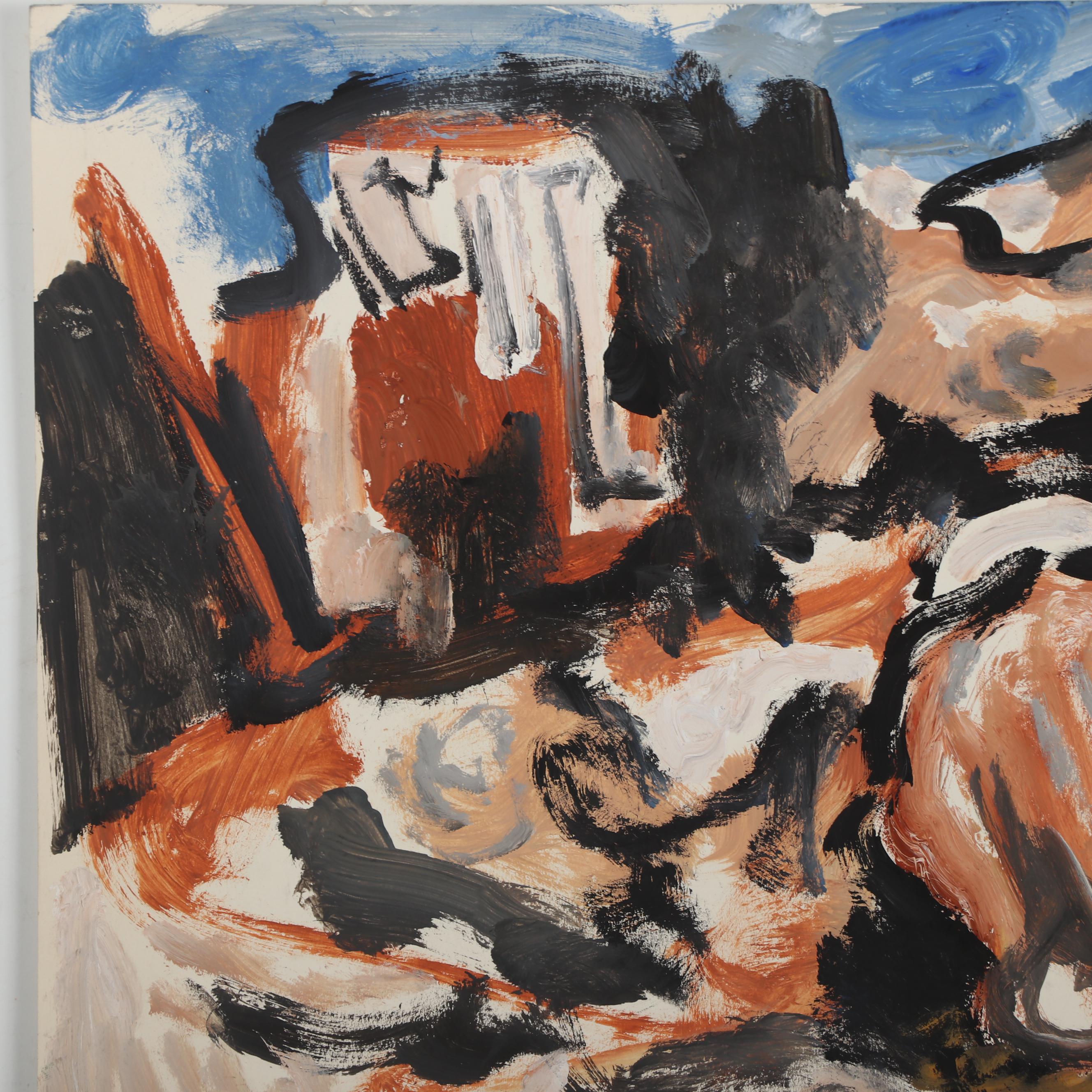 Paul Chidlaw Abstract Oil Painting