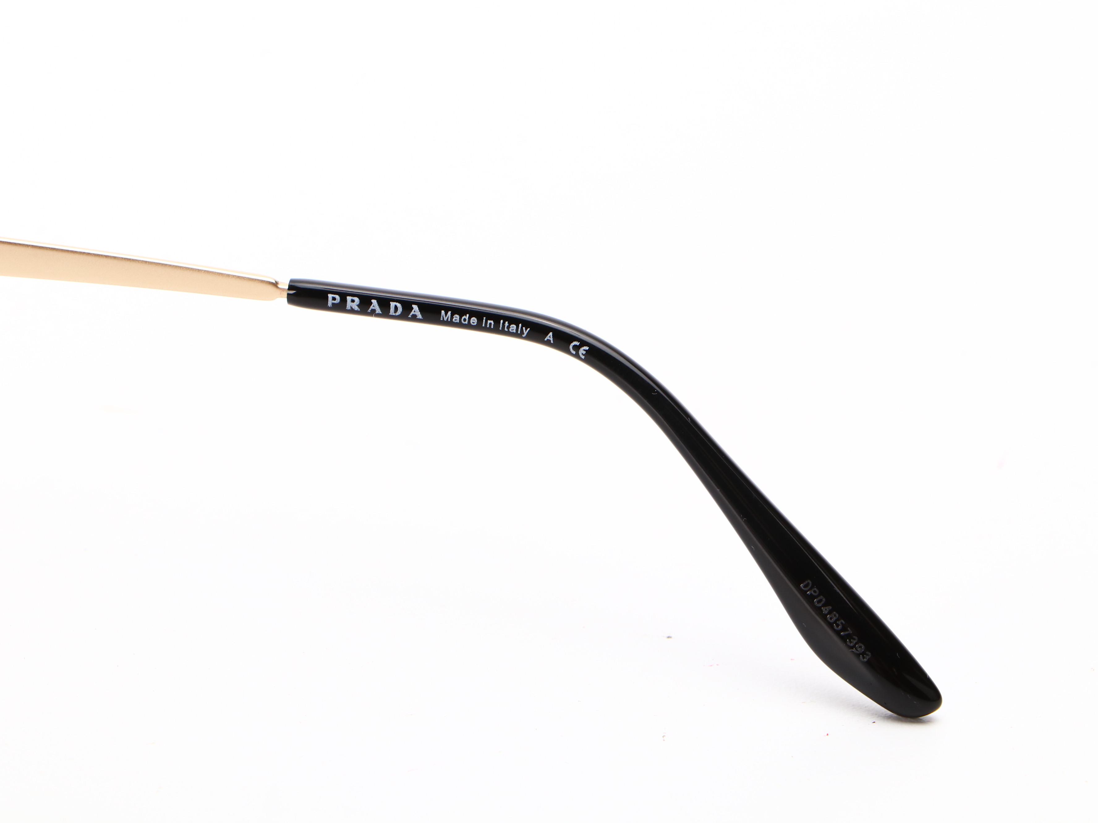 Prada SPR 73V Shield Sunglasses with Case and Box