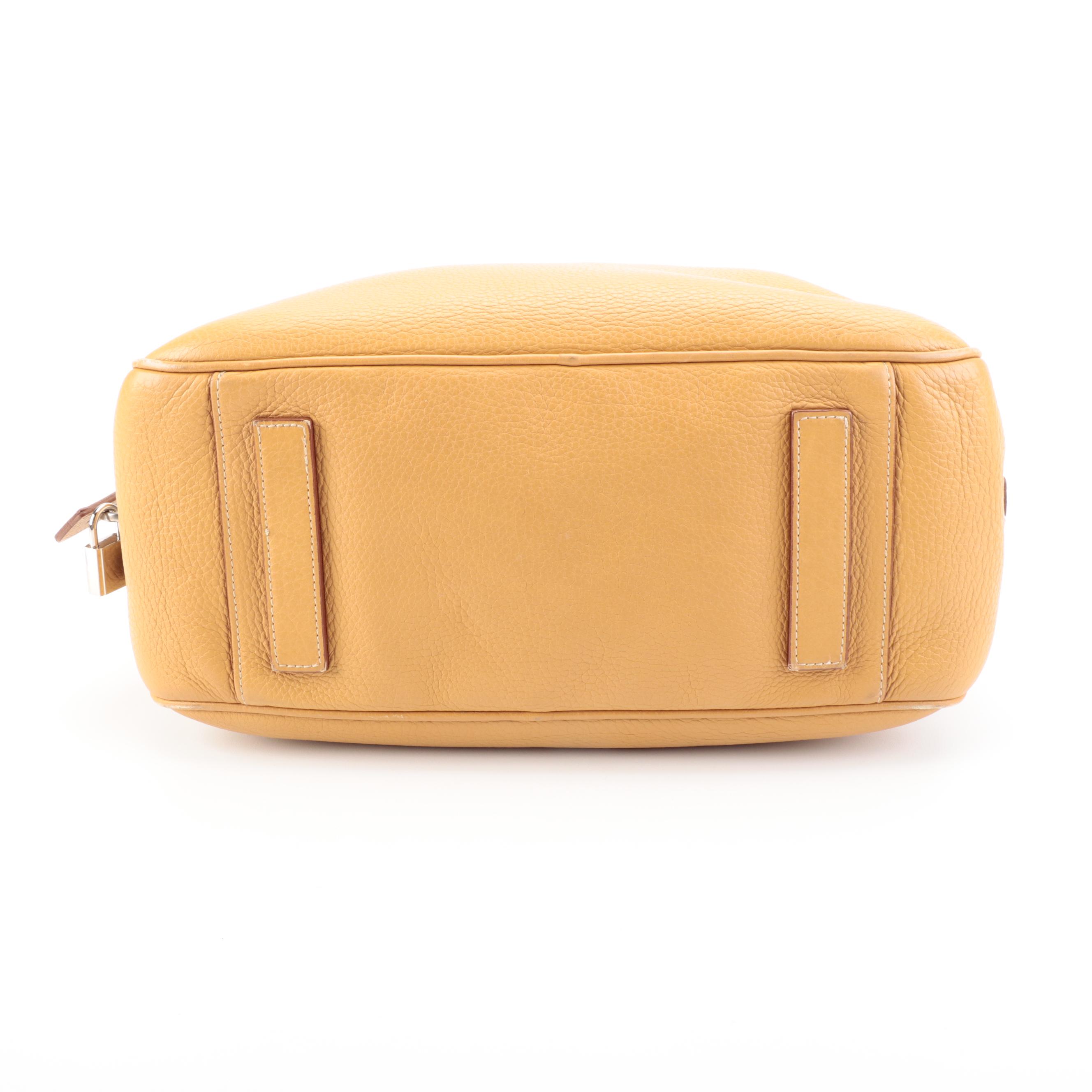 Prada Boston Bag in Vitello Daino Leather with Padlock and Keys