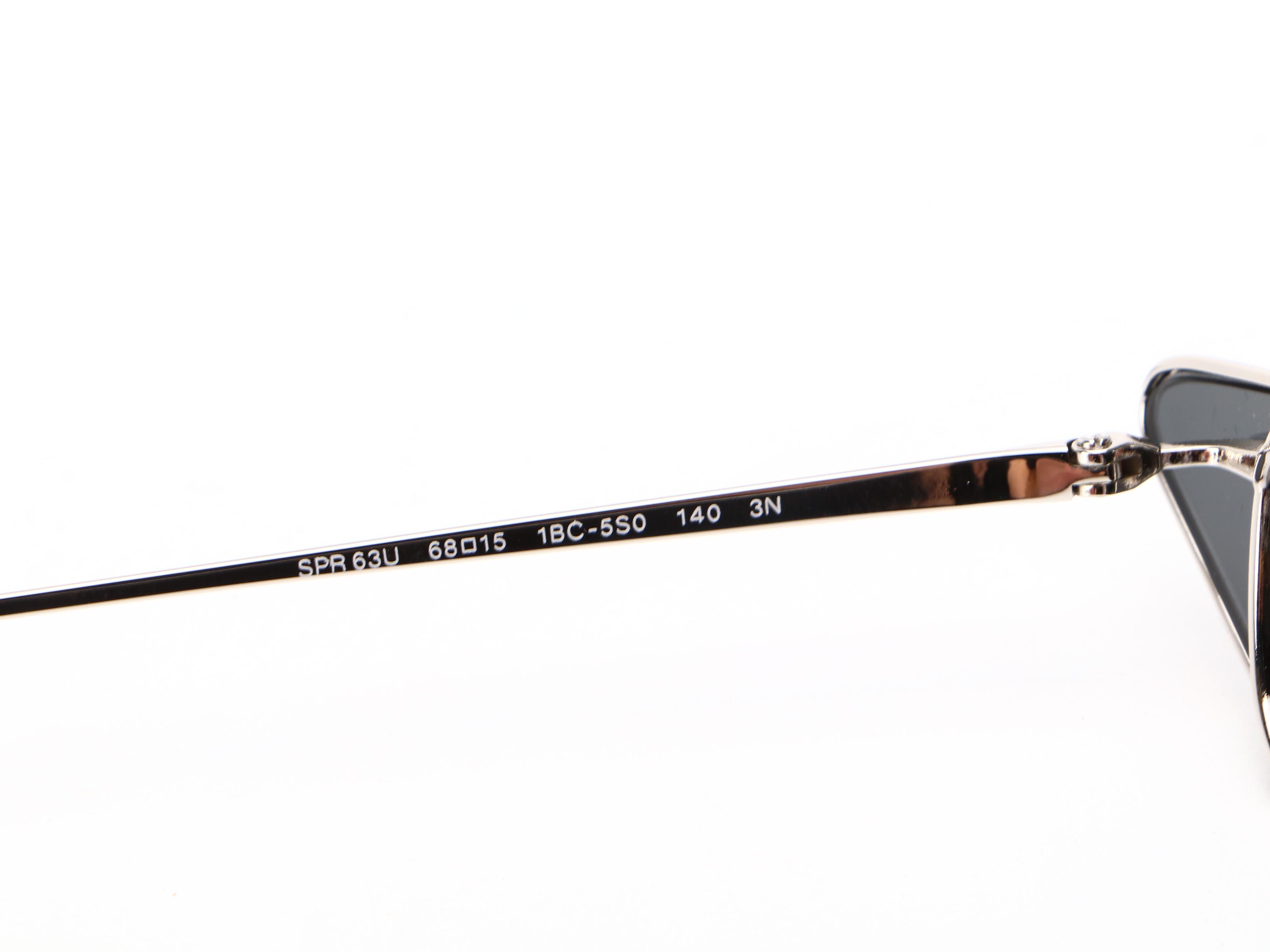 Prada SPR63U Avant Garde Cat Eye Sunglasses with Case, Slip Case, and Box