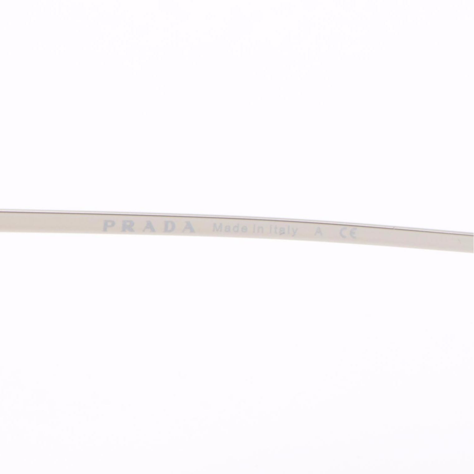 Prada SPR52T Aviator Metal Frame Grey Gradient Lens Sunglasses with Case