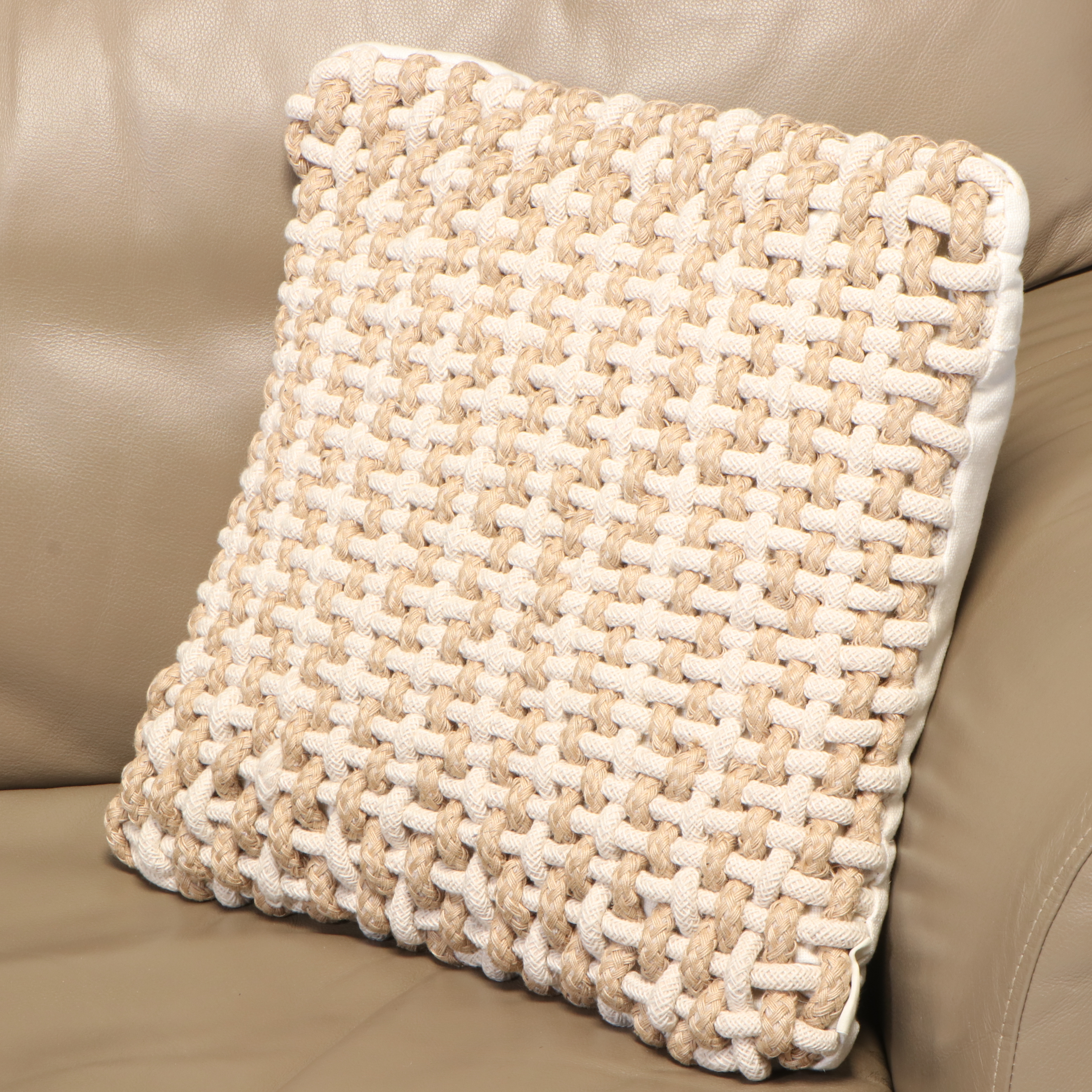 Preston Hill Ltd. Leather Club Chair and Ottoman