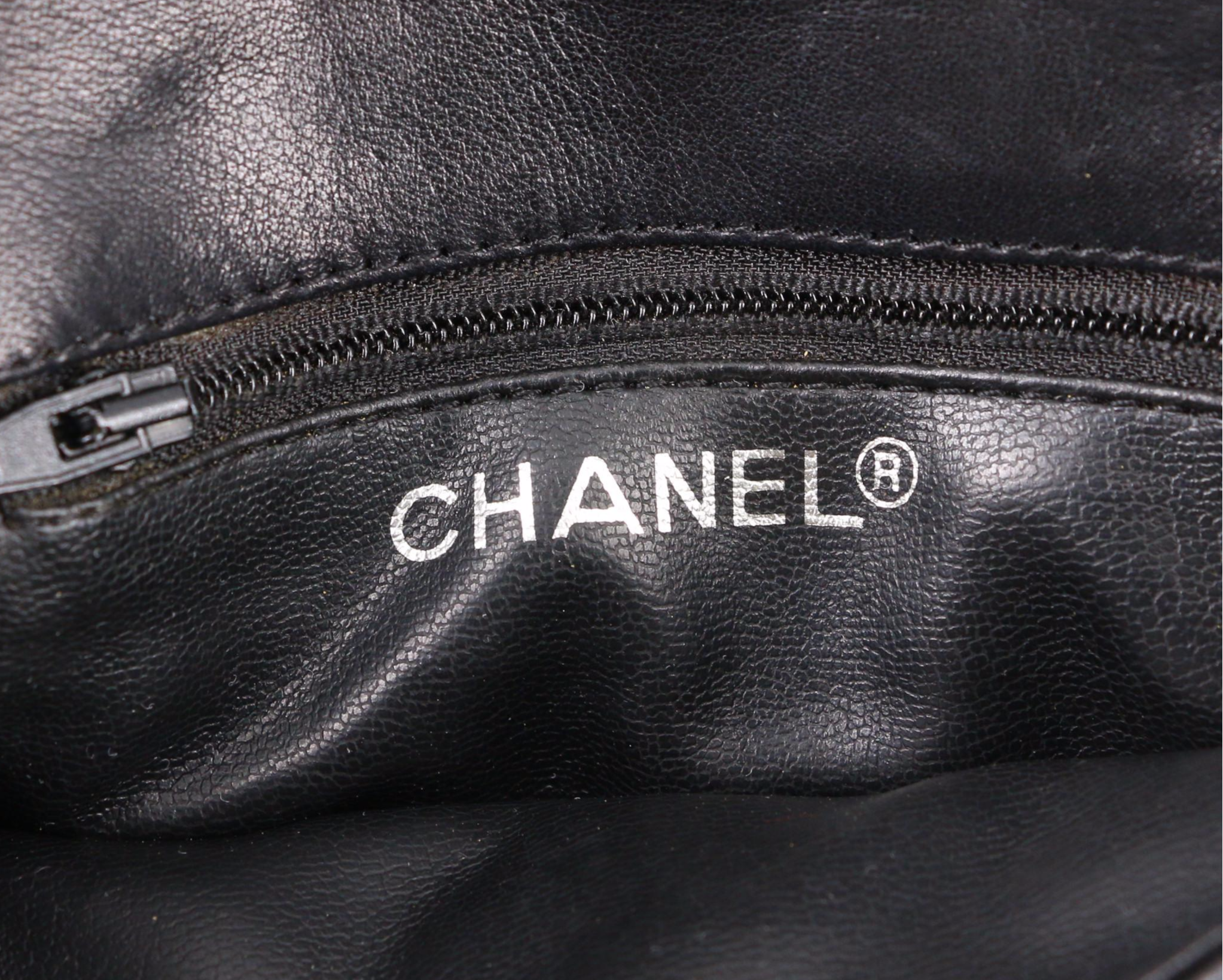Chanel CC Envelope Belt Bag in Black Quilted Lambskin