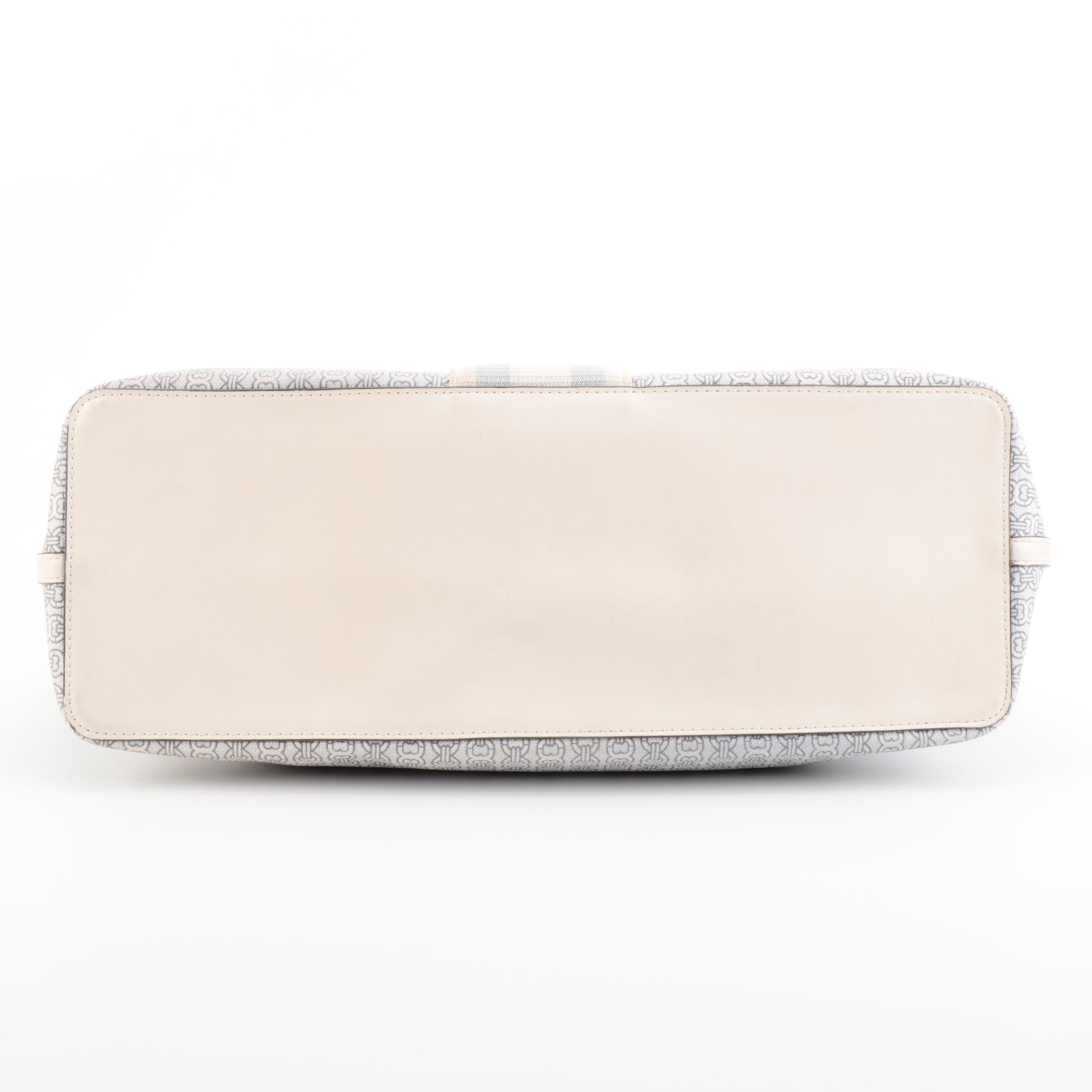 Tory Burch Gemini Link Coated Canvas Tote