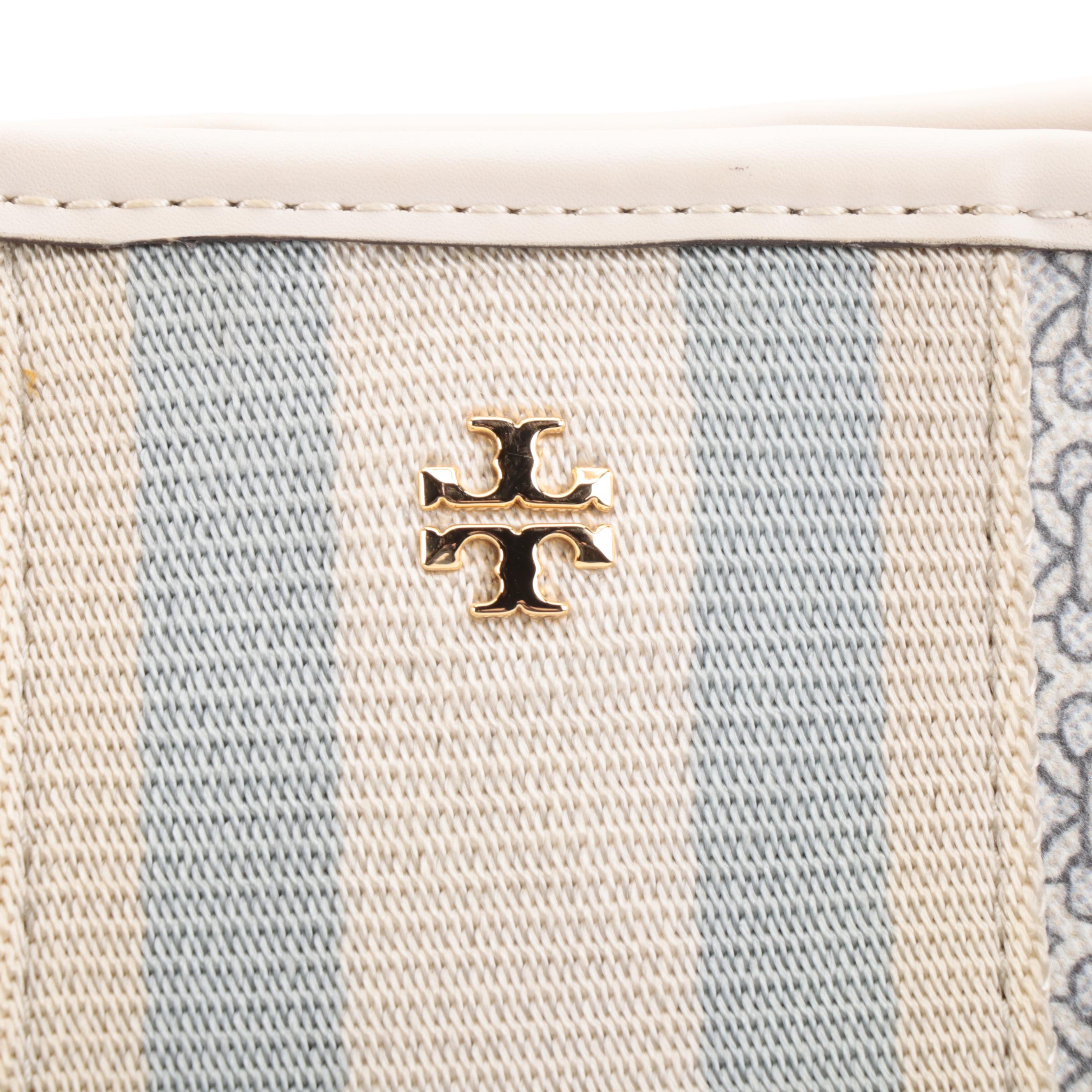 Tory Burch Gemini Link Coated Canvas Tote