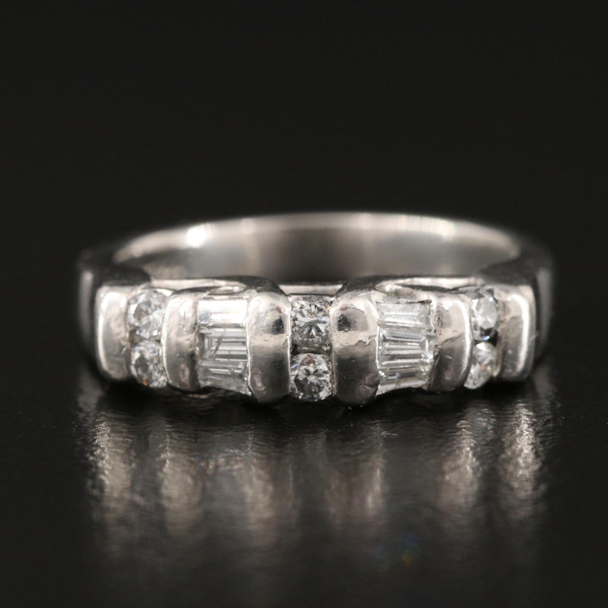 Platinum 0.33 CTW Diamond Ring