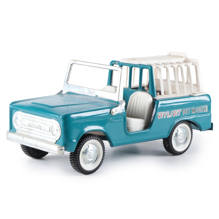 Nylint Ford Bronco Pet Mobile Pressed Steel Toy, Mid-20th Century