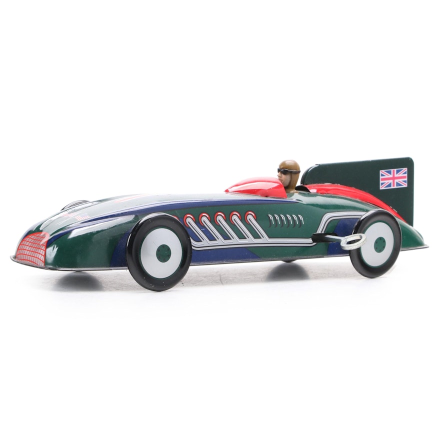 Schylling Toys Sunbeam 1000 Land Speed Record Tinplate Wind-Up Car