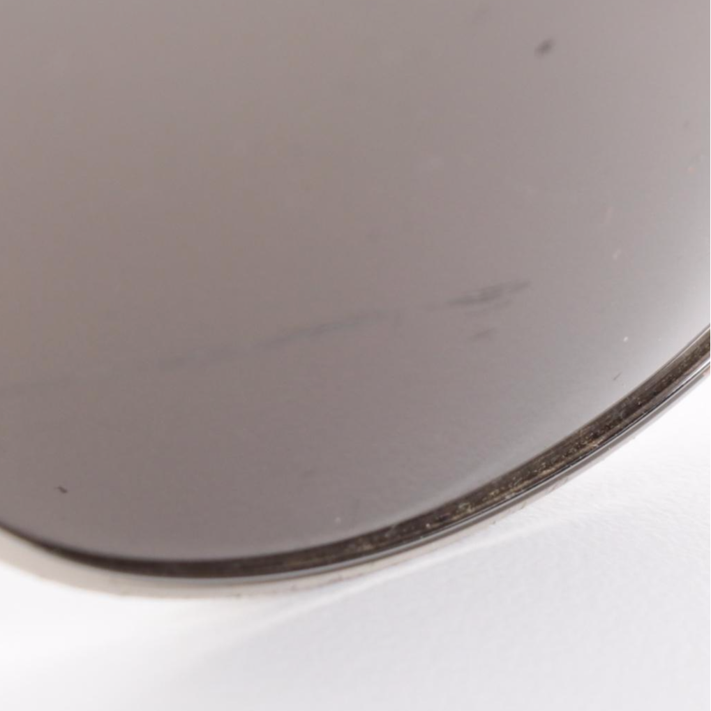 Prada SPR75G Metal and Havana Frame Dark Grey Lens Sunglasses