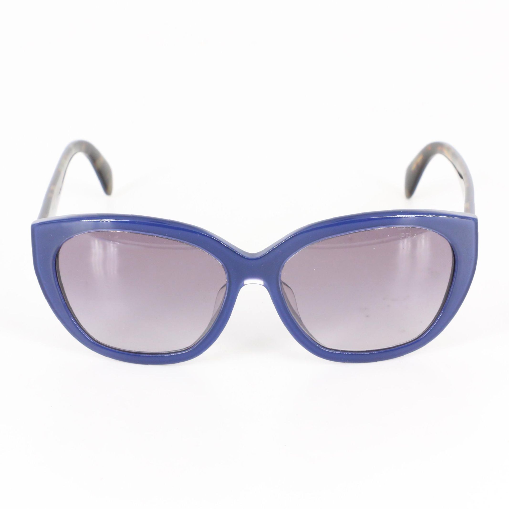 Prada SPR 16X-F Round Sunglasses with Case and Box