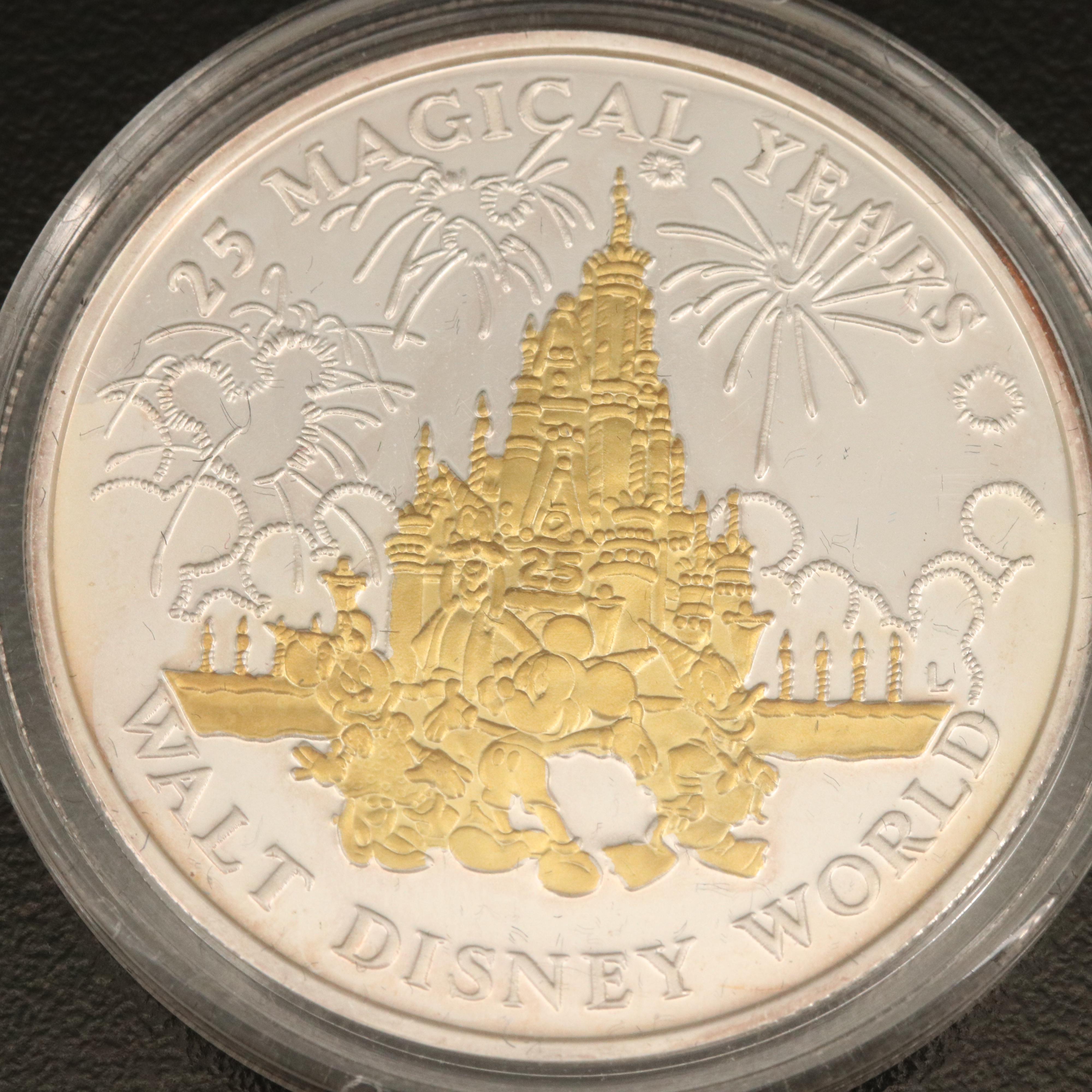 Two Walt Disney World Medals