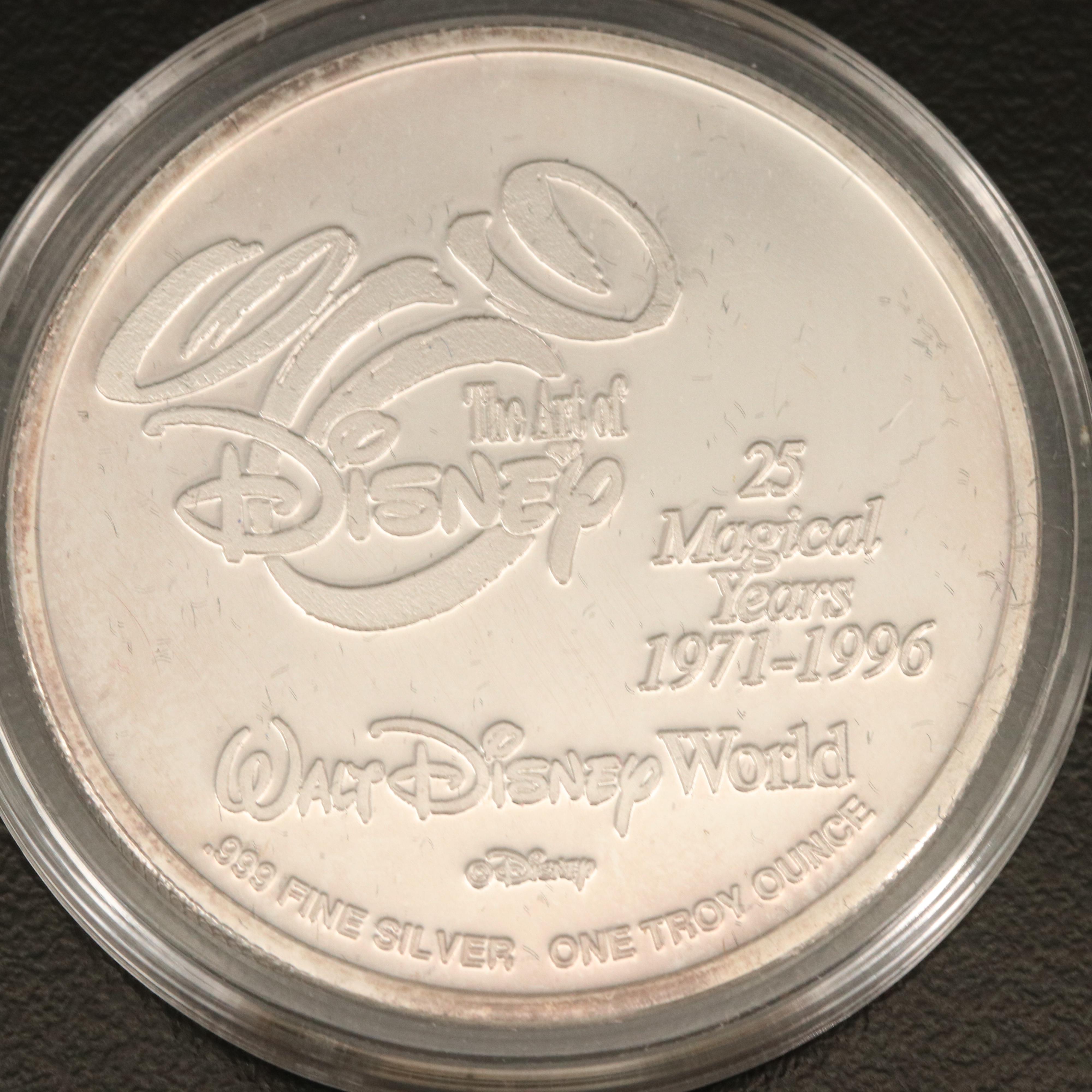 Two Walt Disney World Medals