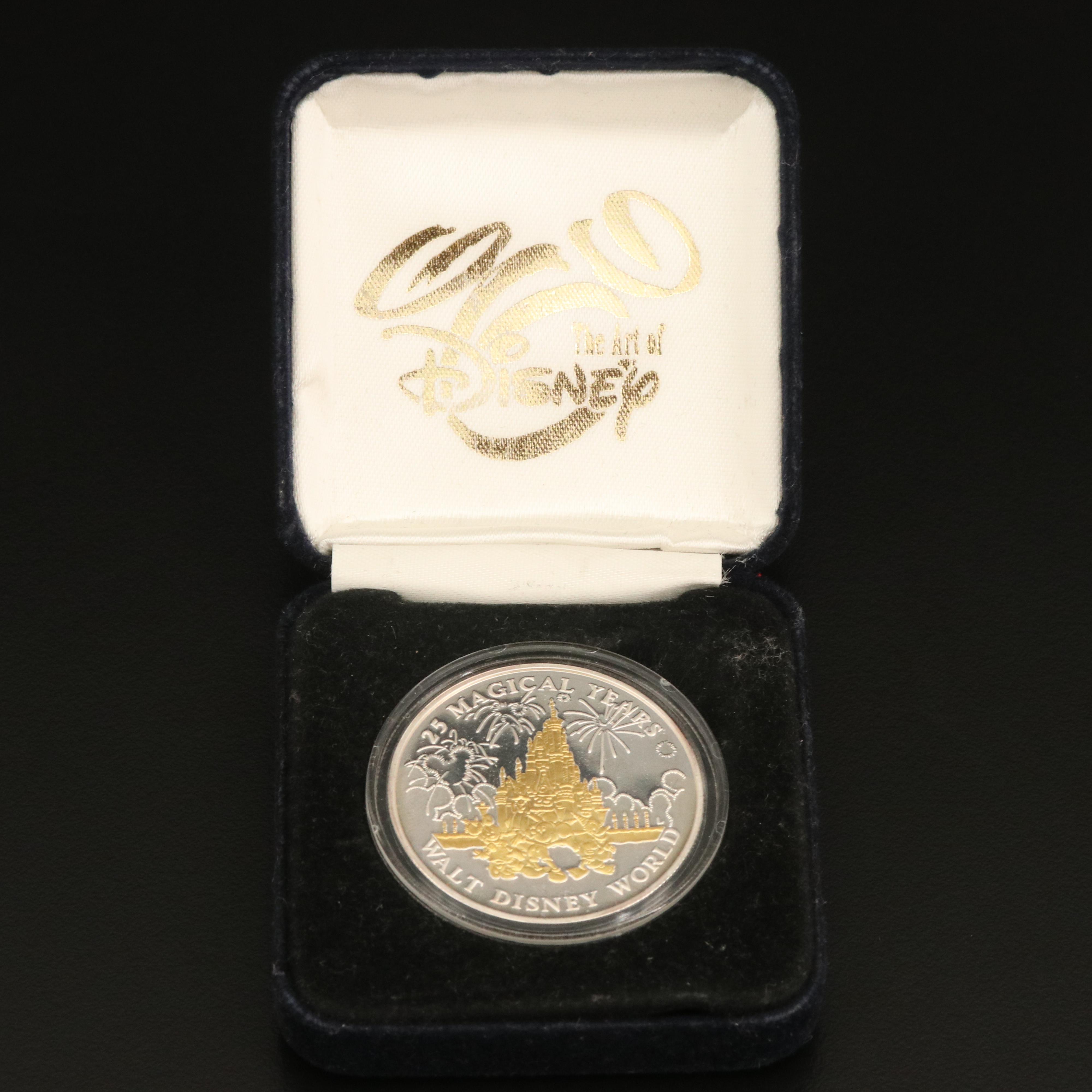 Two Walt Disney World Medals