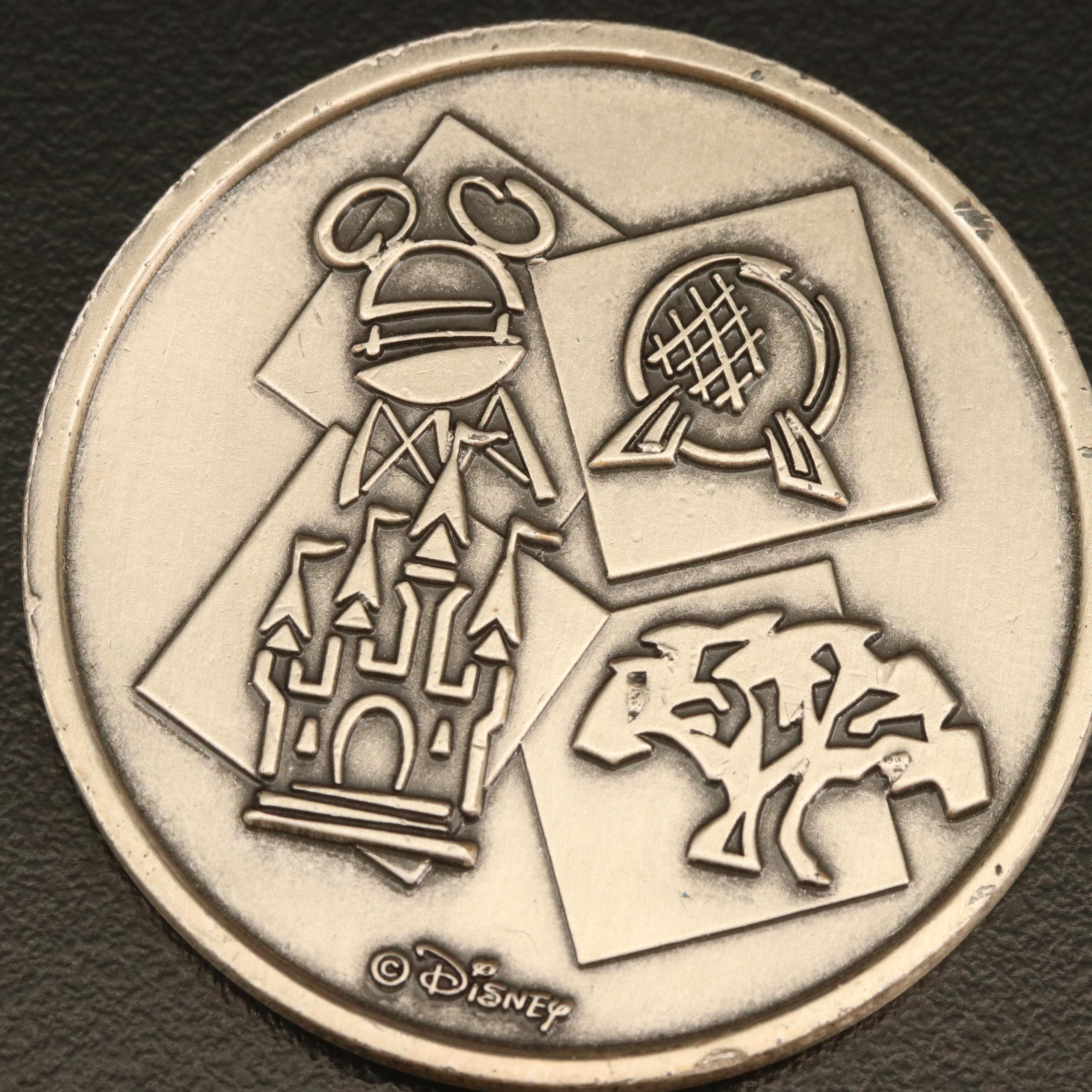 Two Walt Disney World Medals