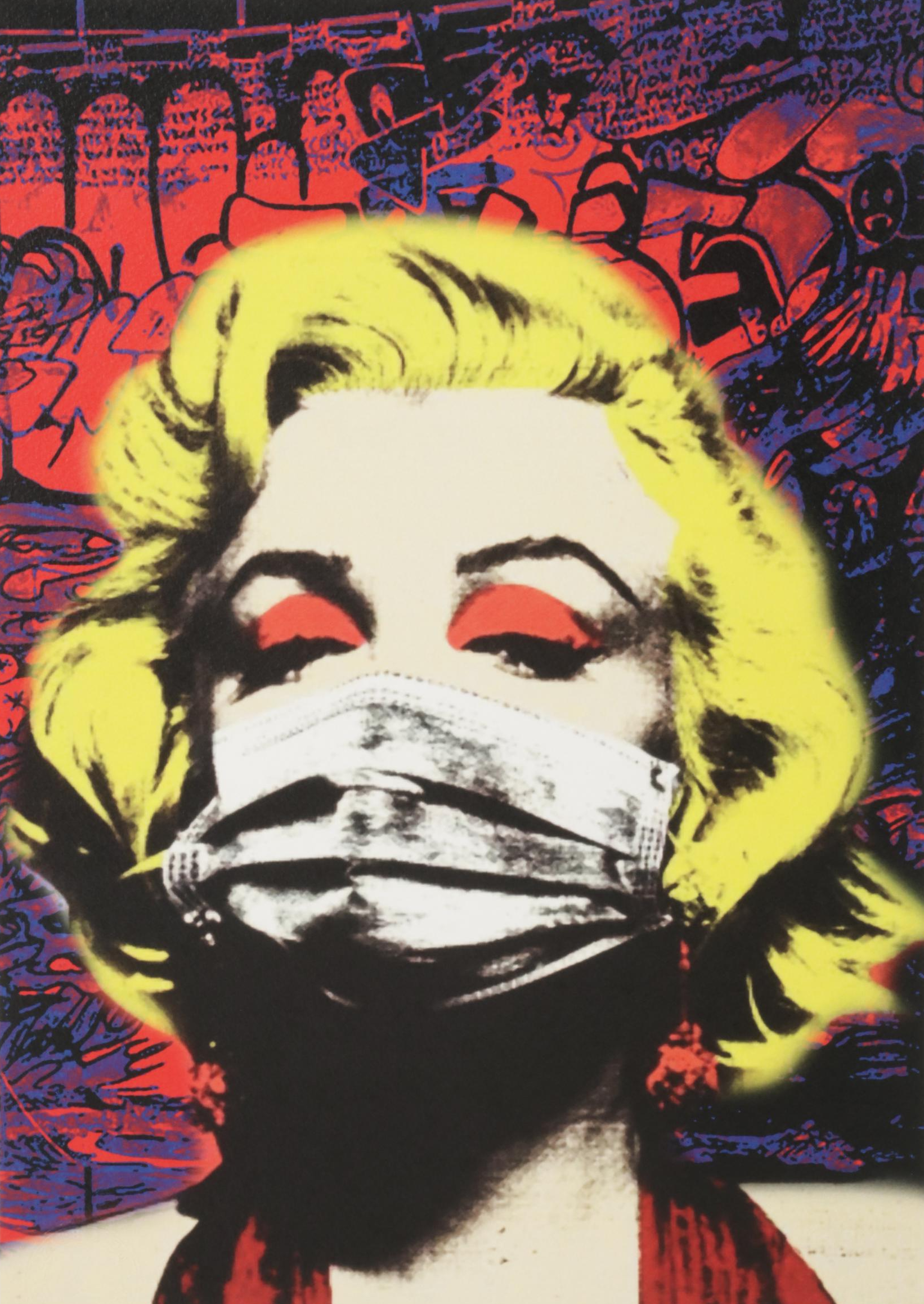 Death NYC Marilyn Monroe Pop Art Graphic Print "DEATHI554," 2020