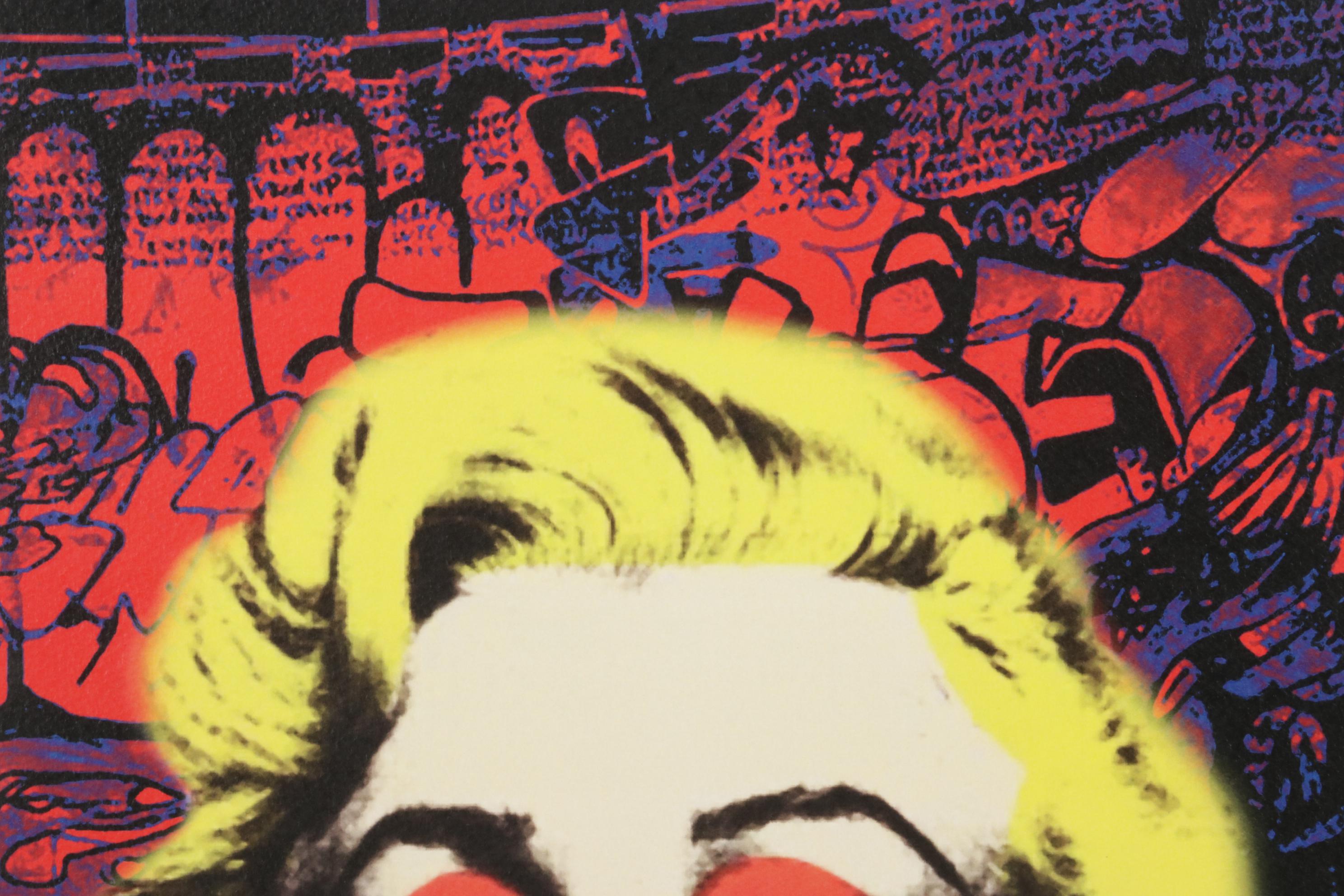 Death NYC Marilyn Monroe Pop Art Graphic Print "DEATHI554," 2020
