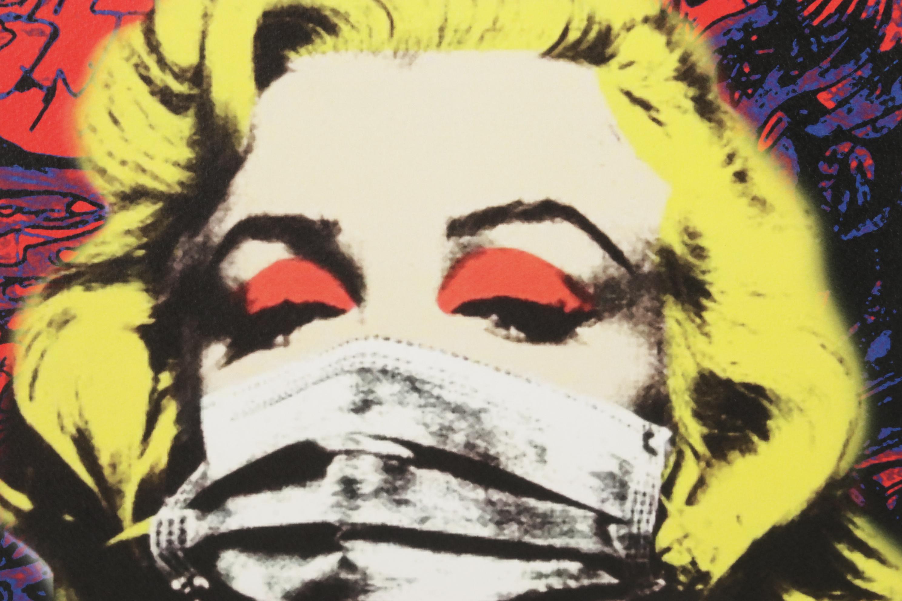 Death NYC Marilyn Monroe Pop Art Graphic Print "DEATHI554," 2020