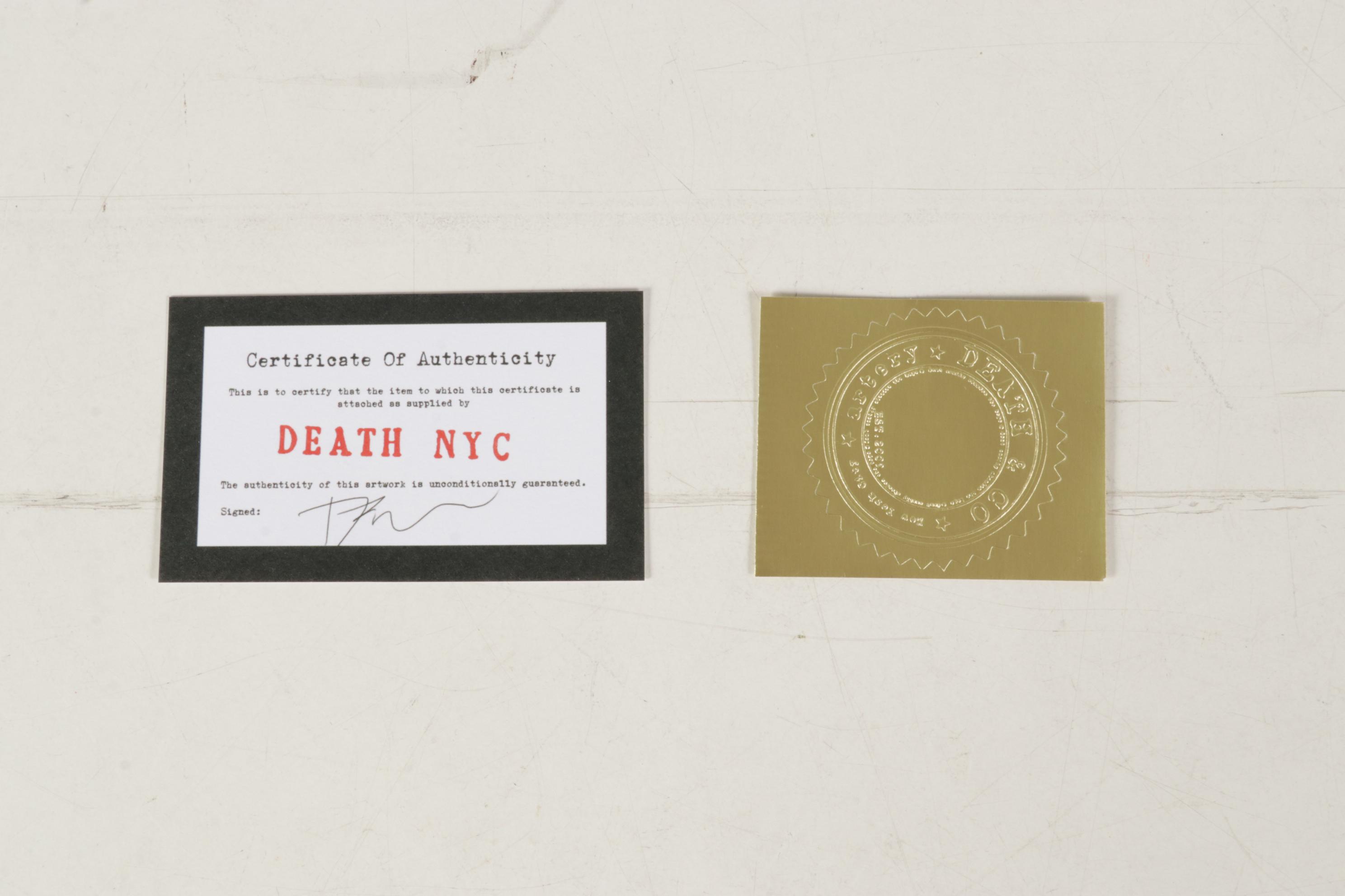 Death NYC Marilyn Monroe Pop Art Graphic Print "DEATHI554," 2020