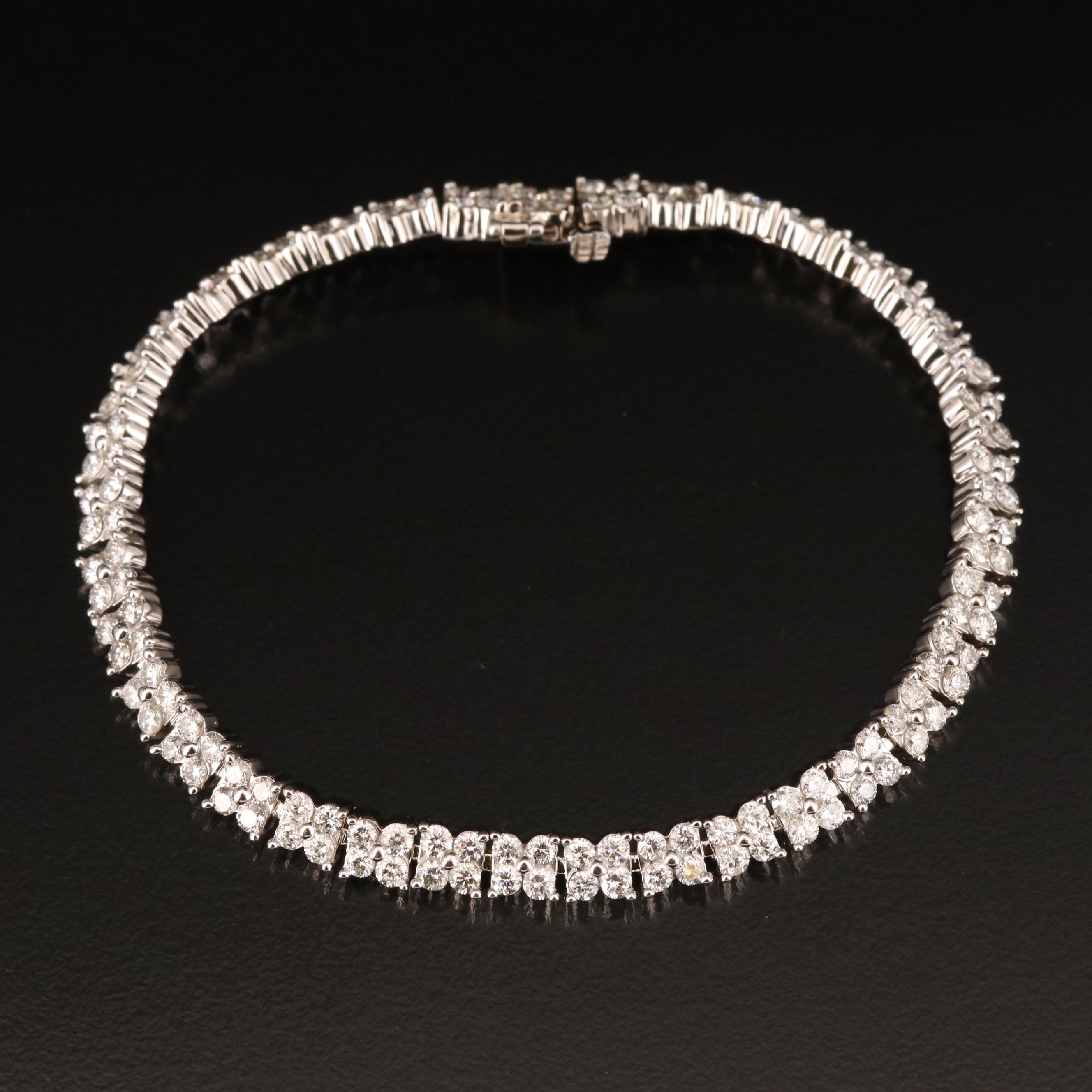 14K 5.00 CTW Diamond Bracelet