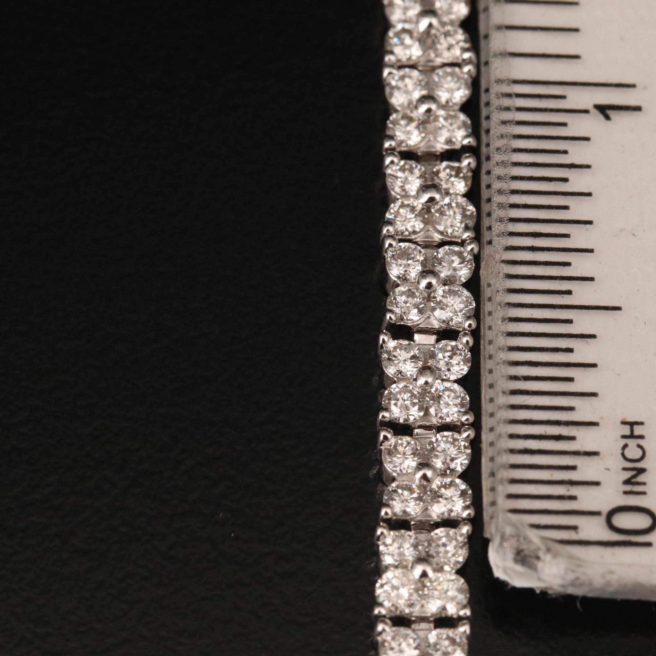 14K 5.00 CTW Diamond Bracelet