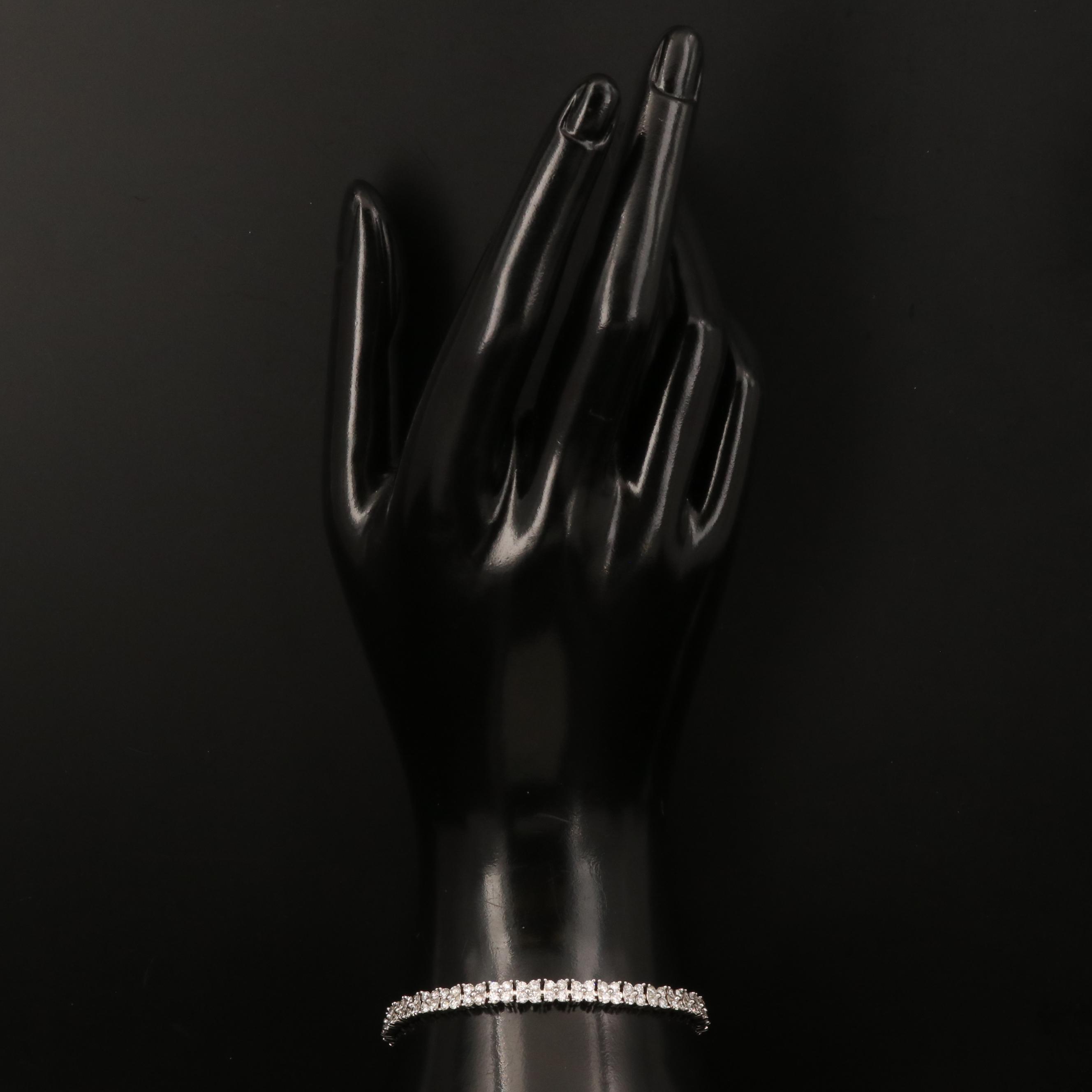 14K 5.00 CTW Diamond Bracelet