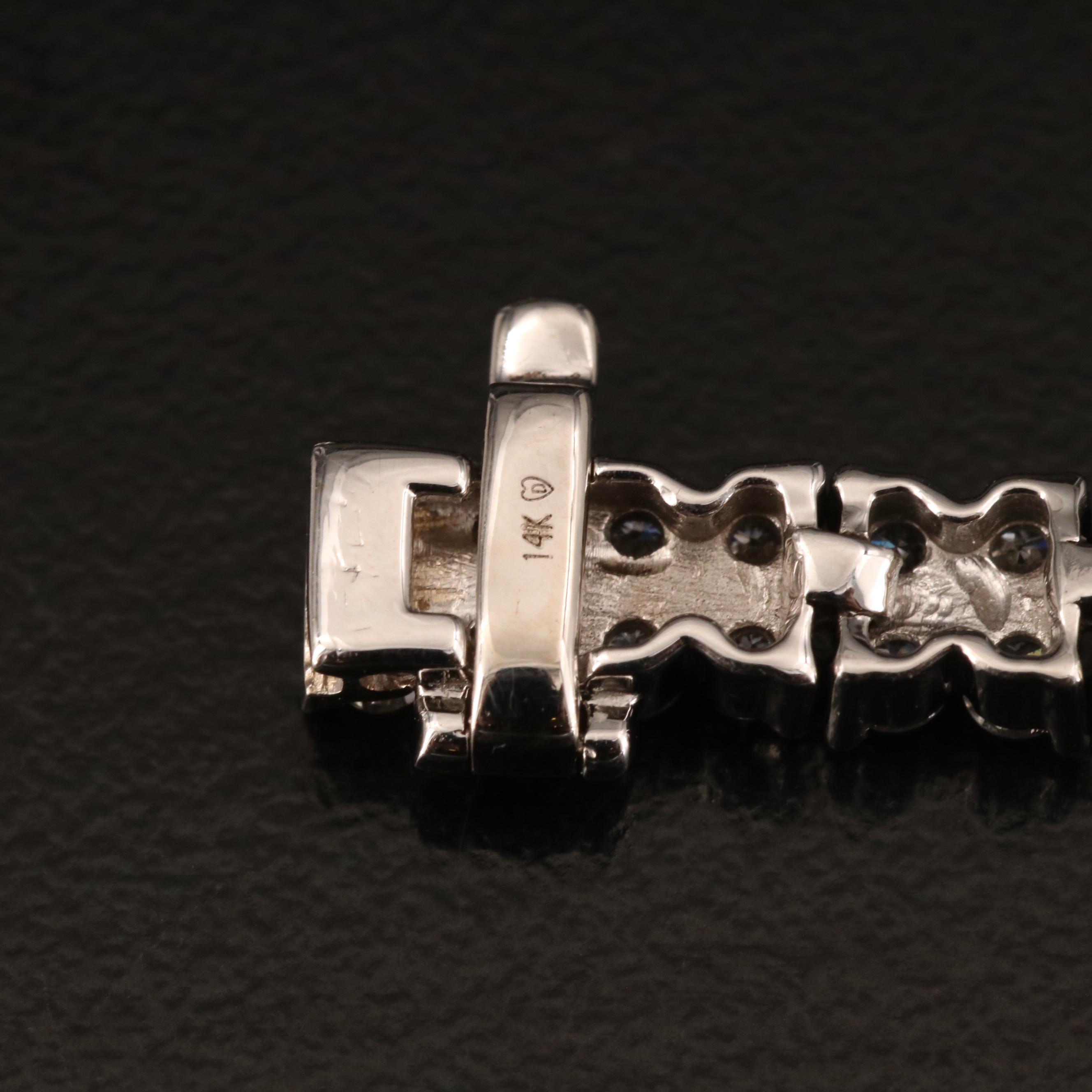 14K 5.00 CTW Diamond Bracelet