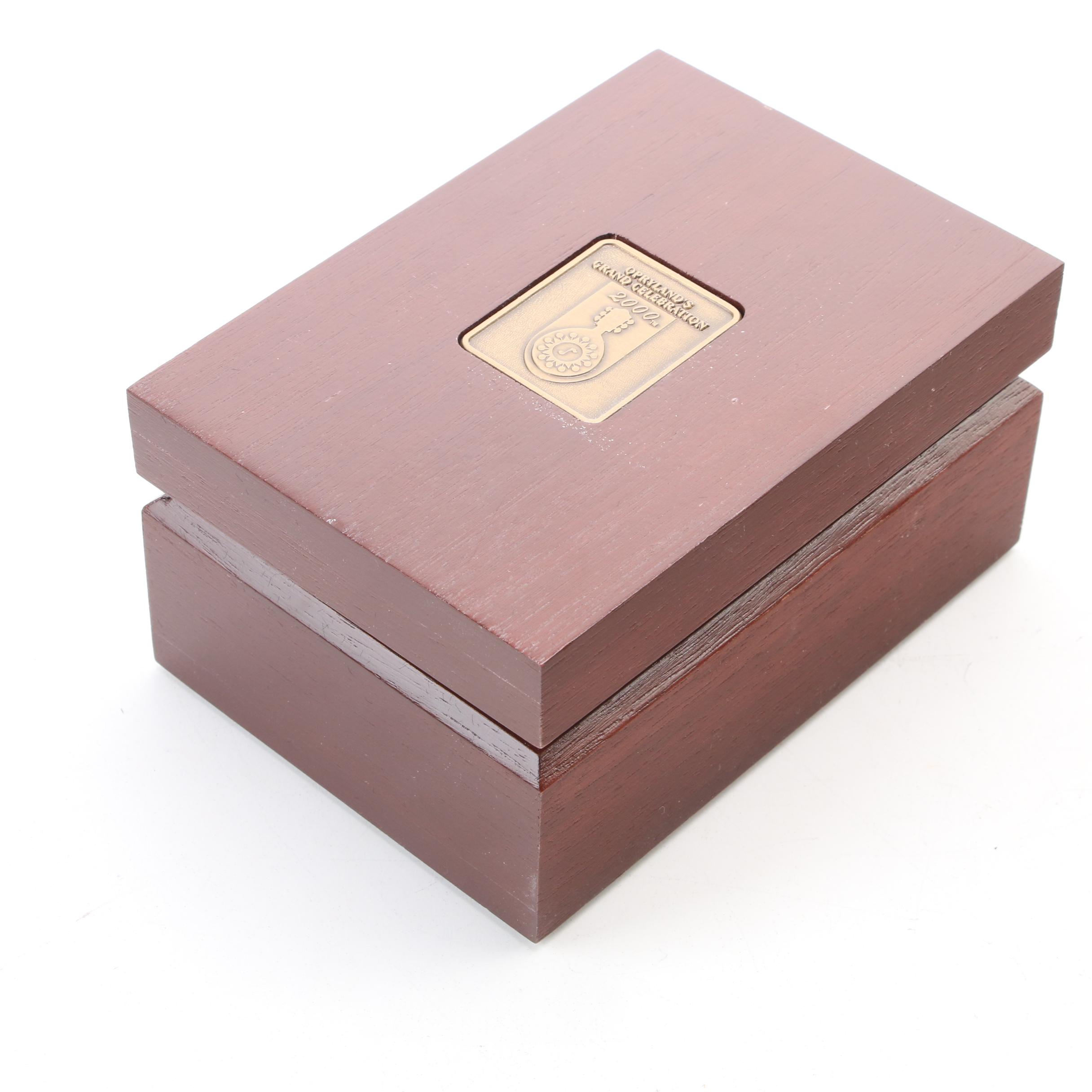 Artoria "Opryland's Grand Celebration 2000" Limited Edition Limoges Box