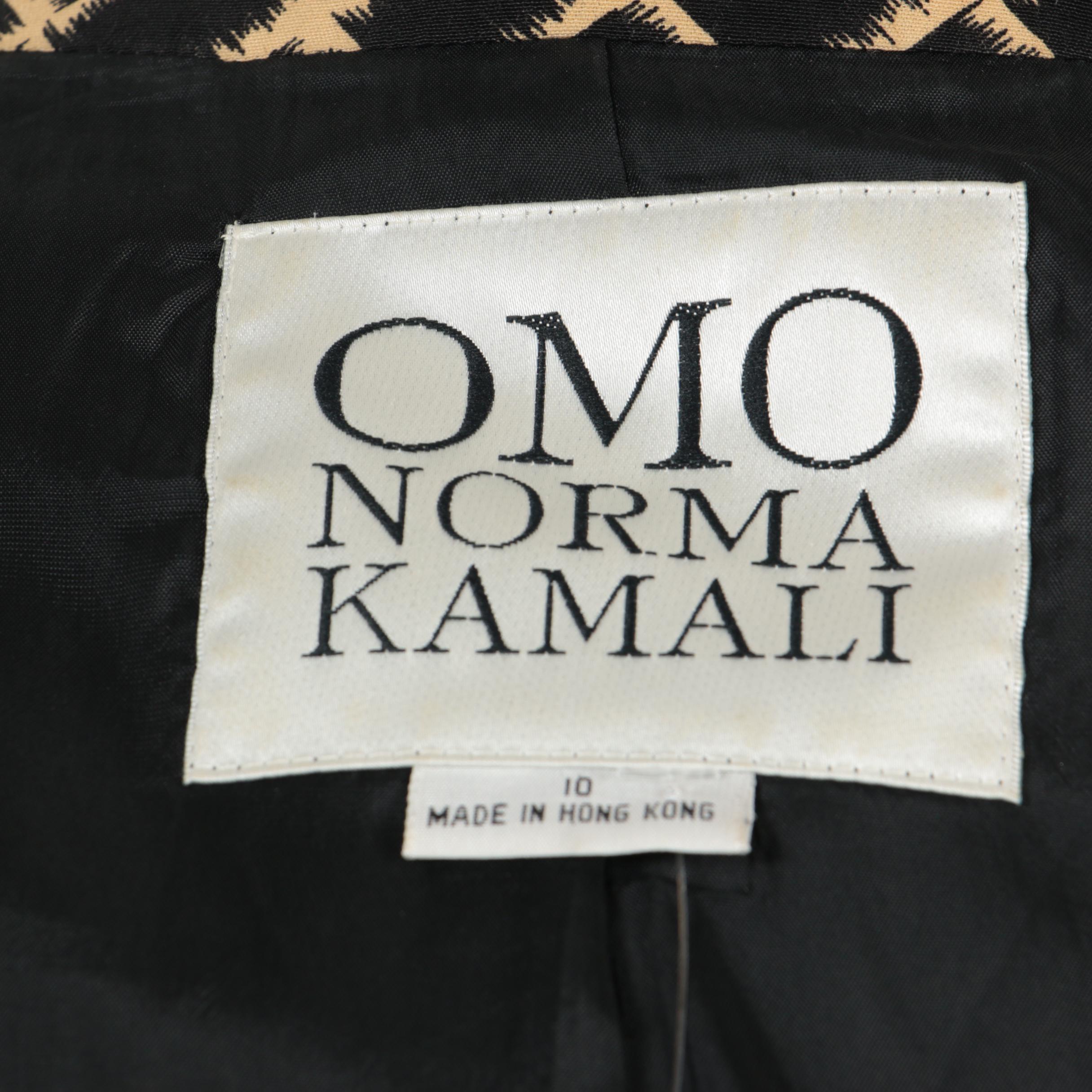 Norma Kamali Patterned OMO Jacket with Signed "I Am Invincible" Book