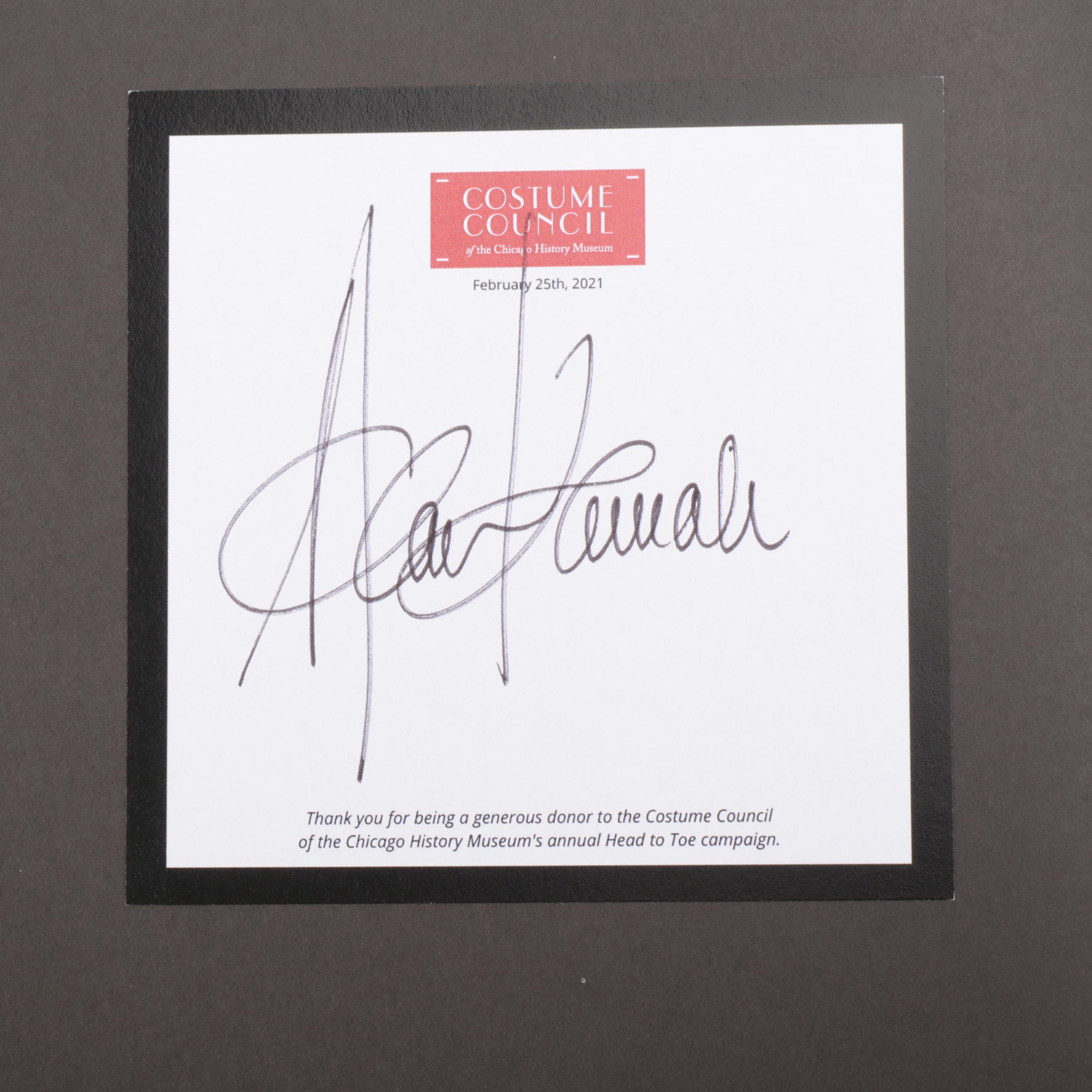 Norma Kamali Patterned OMO Jacket with Signed "I Am Invincible" Book