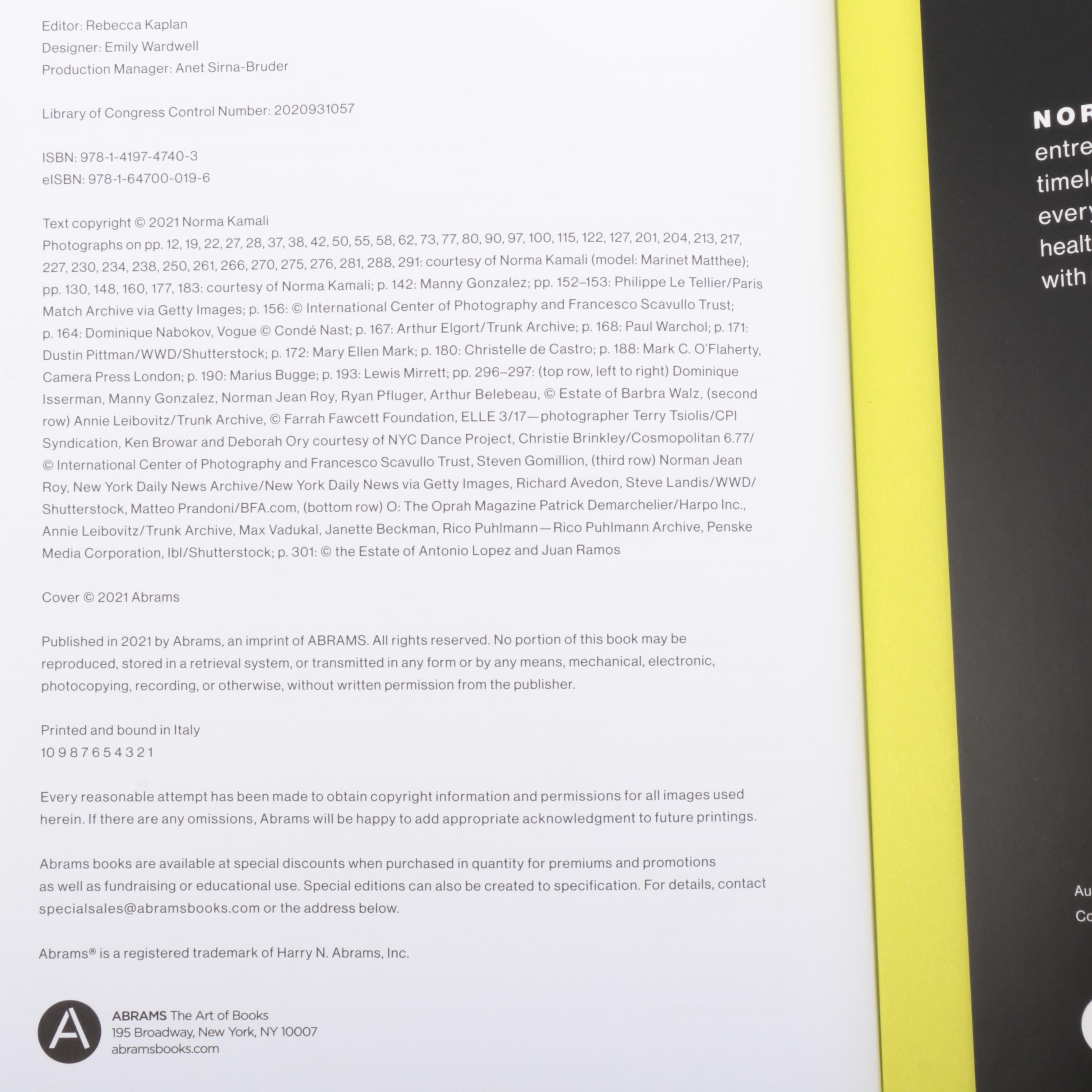 Norma Kamali Patterned OMO Jacket with Signed "I Am Invincible" Book