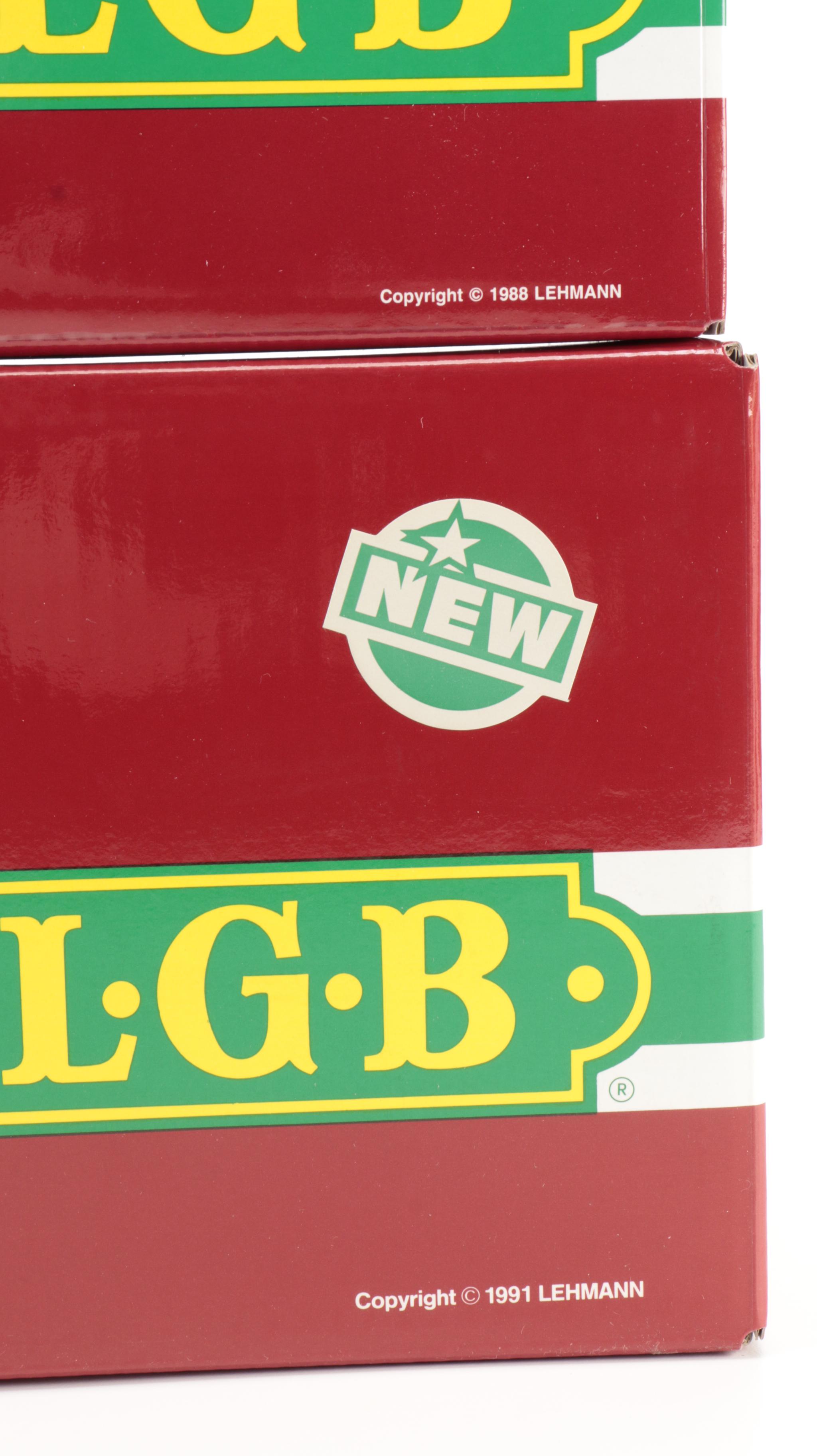 Lehmann-Gross-Bahn G Scale Model Railroad Flat Car, Great Northern Freight Car