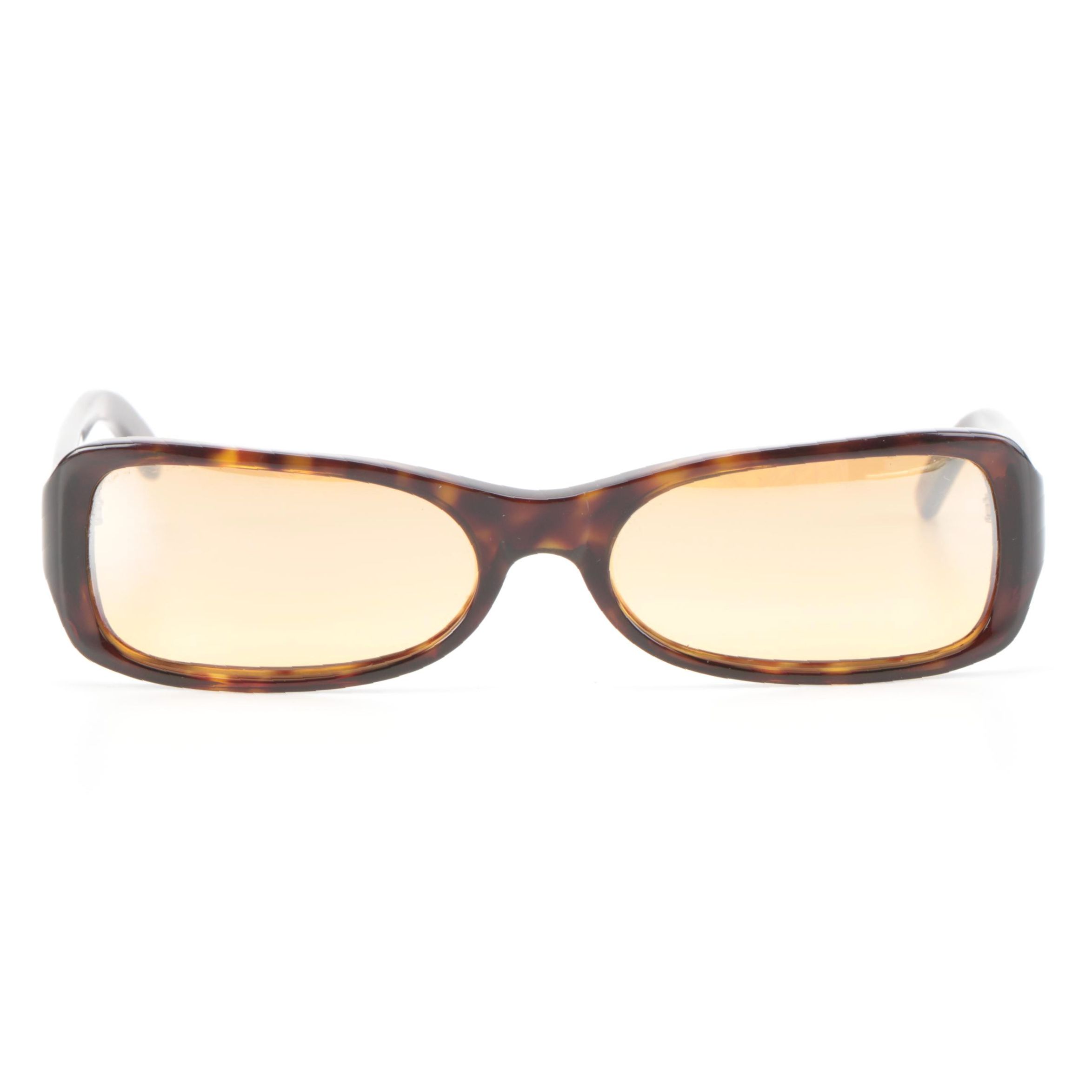 Prada SPR11C Dark Havana Frame Light Brown Lens Sunglasses