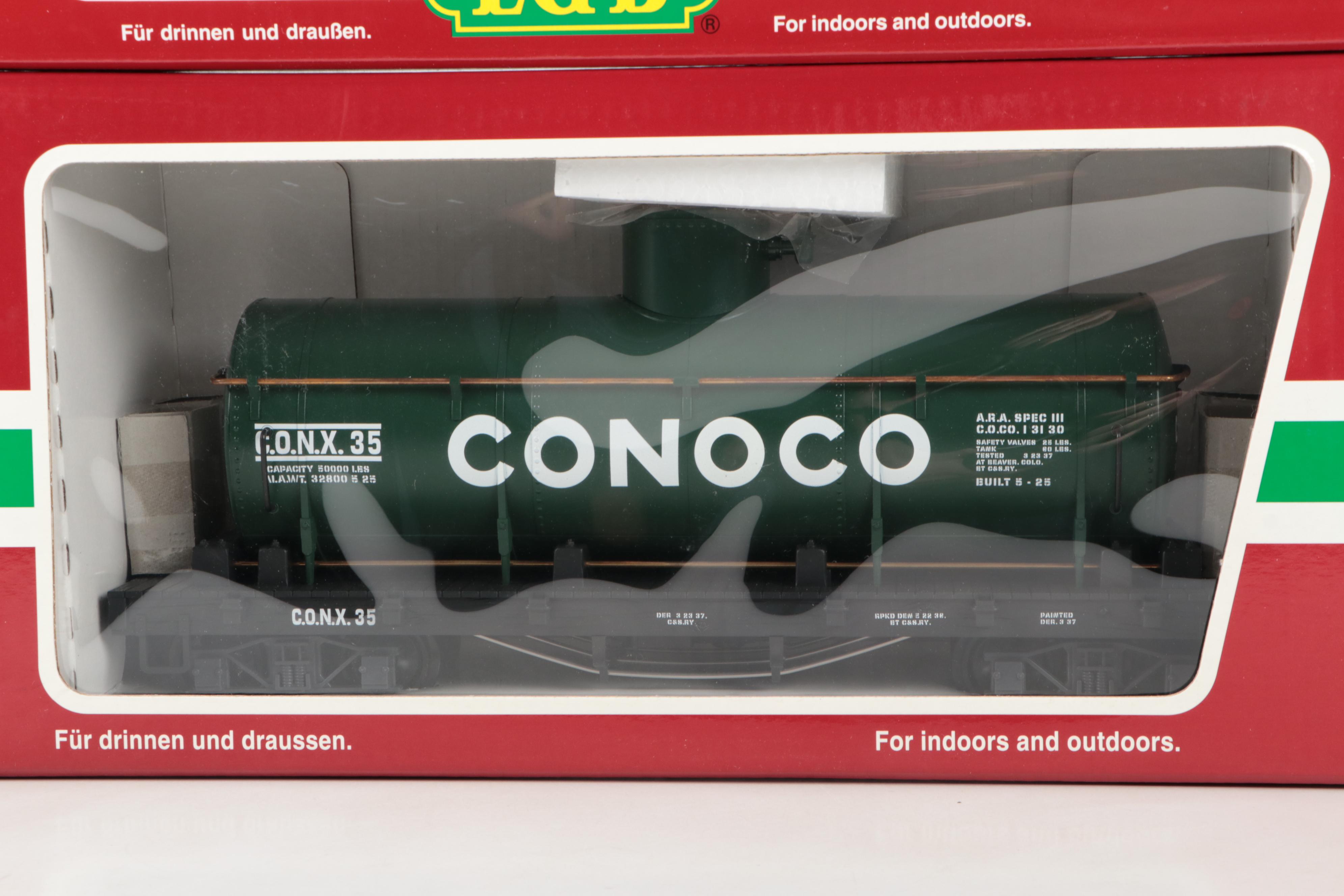 Lionel, Lehmann-Gross-Bahn G Scale Model Railway Alaska RR, Other Tankers