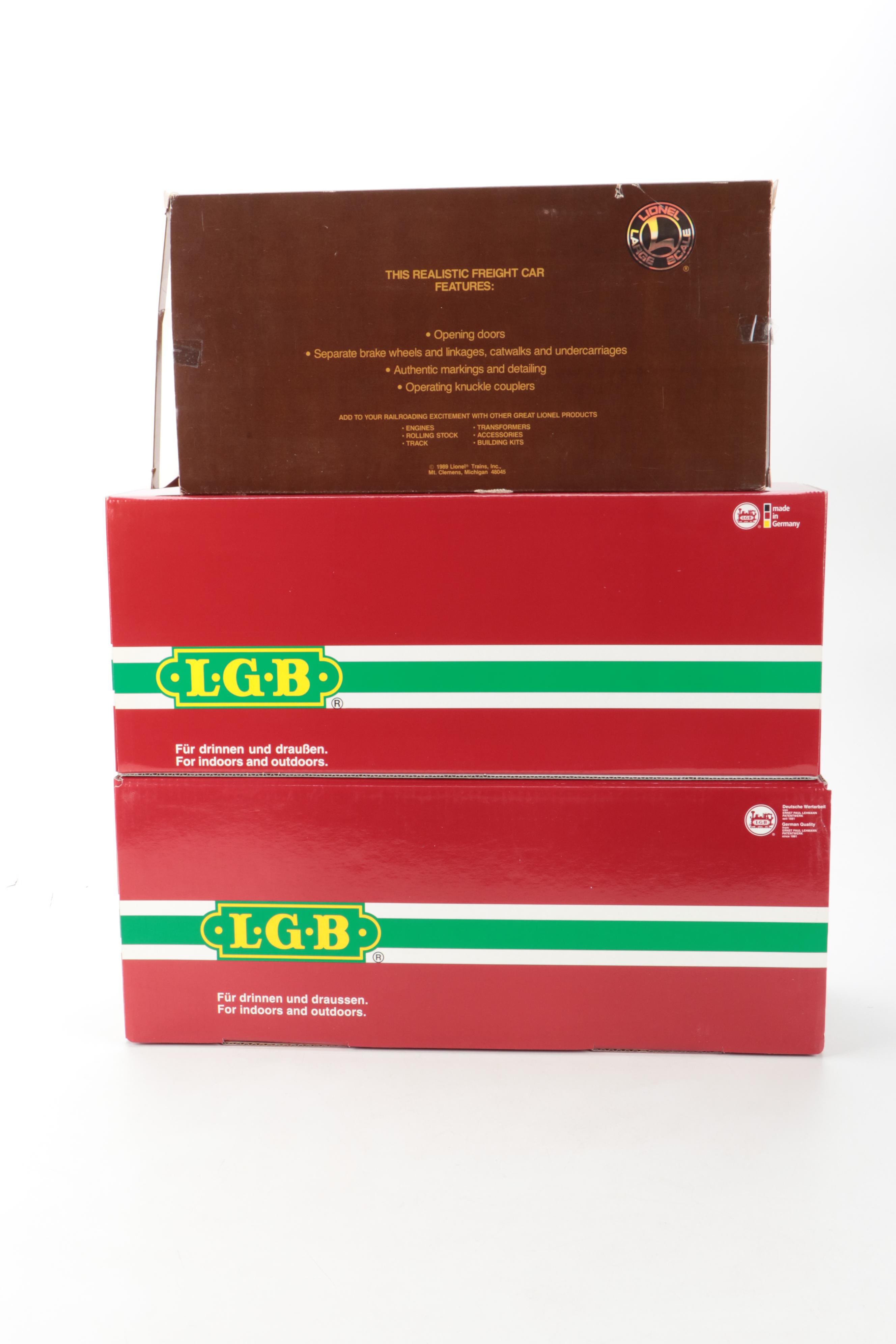 Lionel, Lehmann-Gross-Bahn G Scale Model Railway Alaska RR, Other Tankers