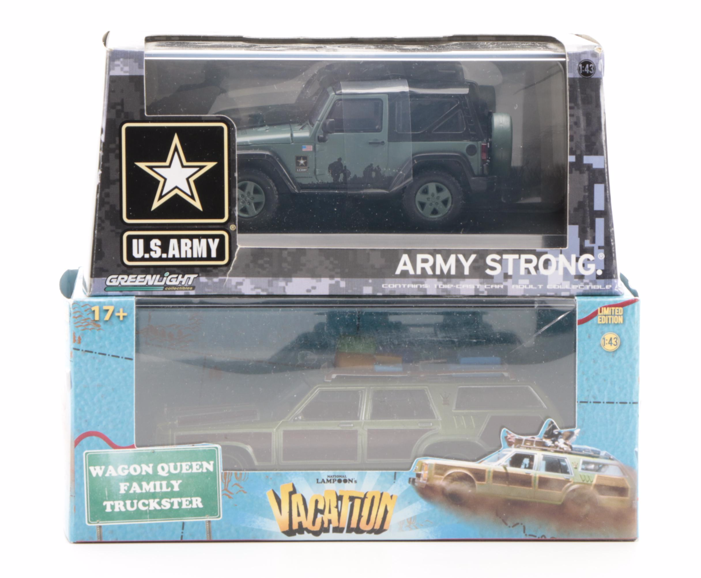 Greenlight "National Lampoon's Vacation" Wagon Queen Family Truckster Cars