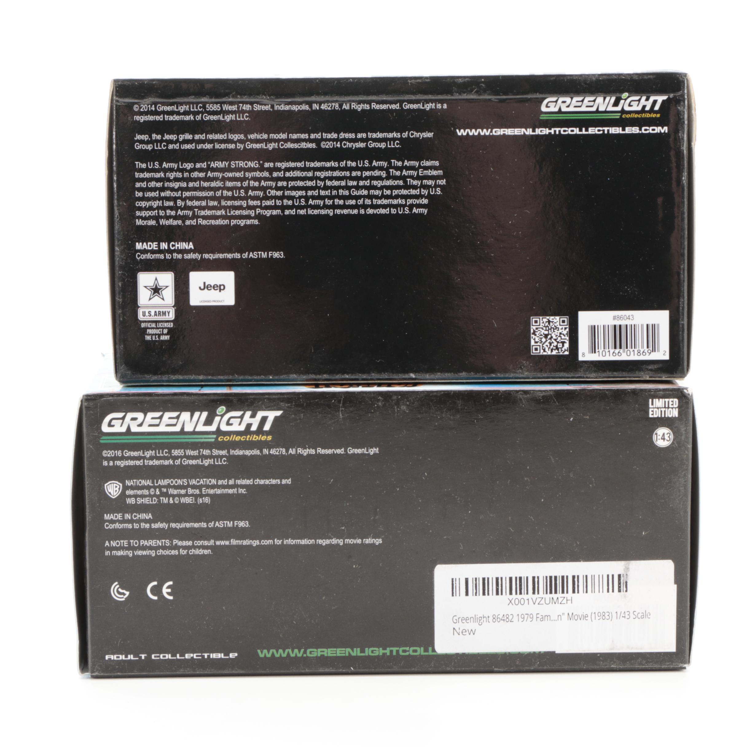 Greenlight "National Lampoon's Vacation" Wagon Queen Family Truckster Cars