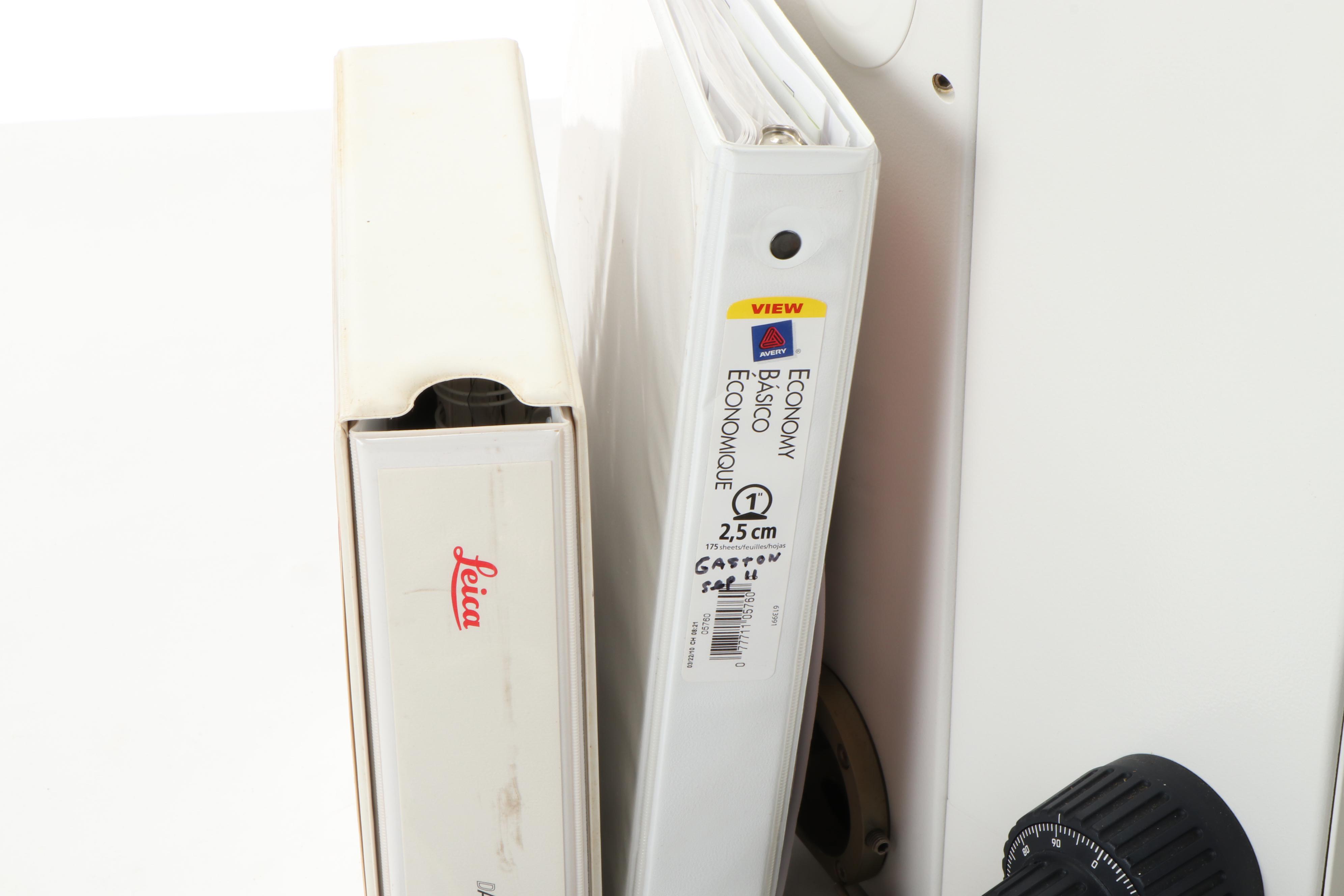 Leica Leitz DMRB Stereo Fluorescence Microscope Type 301-371.010, Accessories