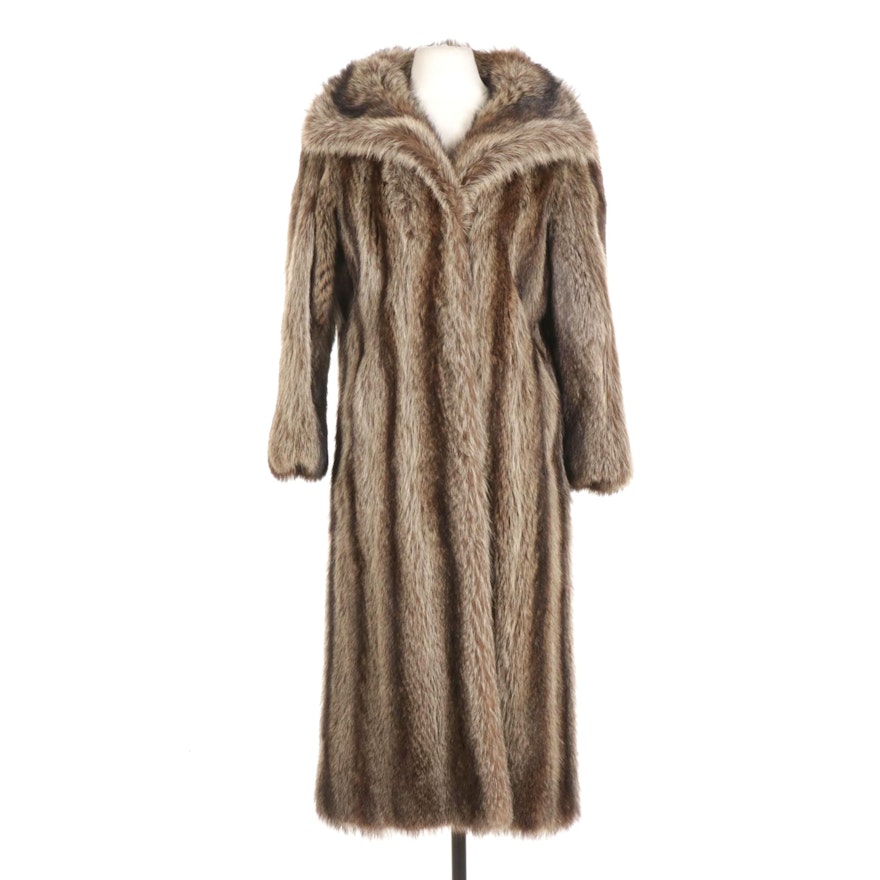 Raccoon Fur Coat From Malter Furs Inc.