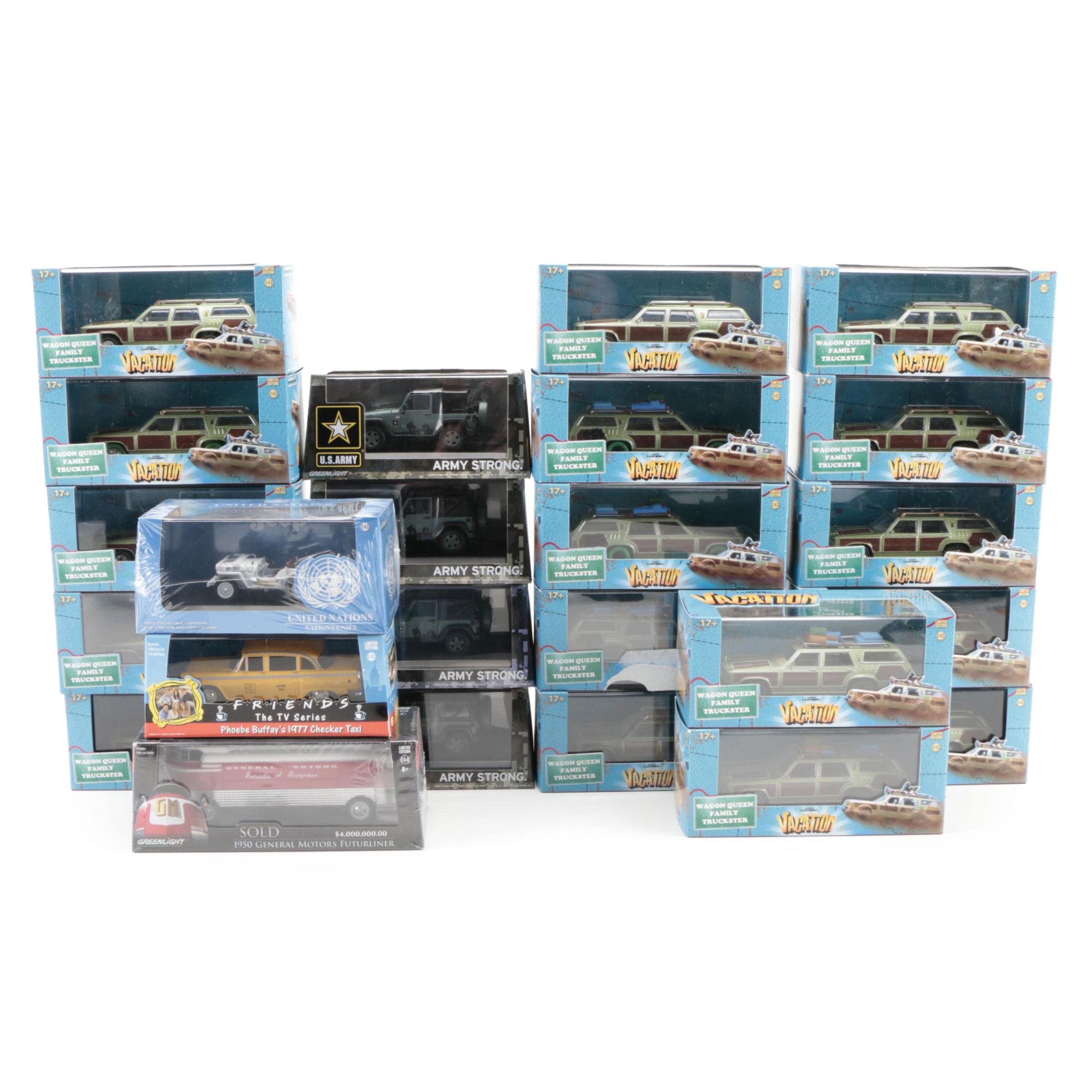 Greenlight "National Lampoon's Vacation" Wagon Queen Family Truckster Cars