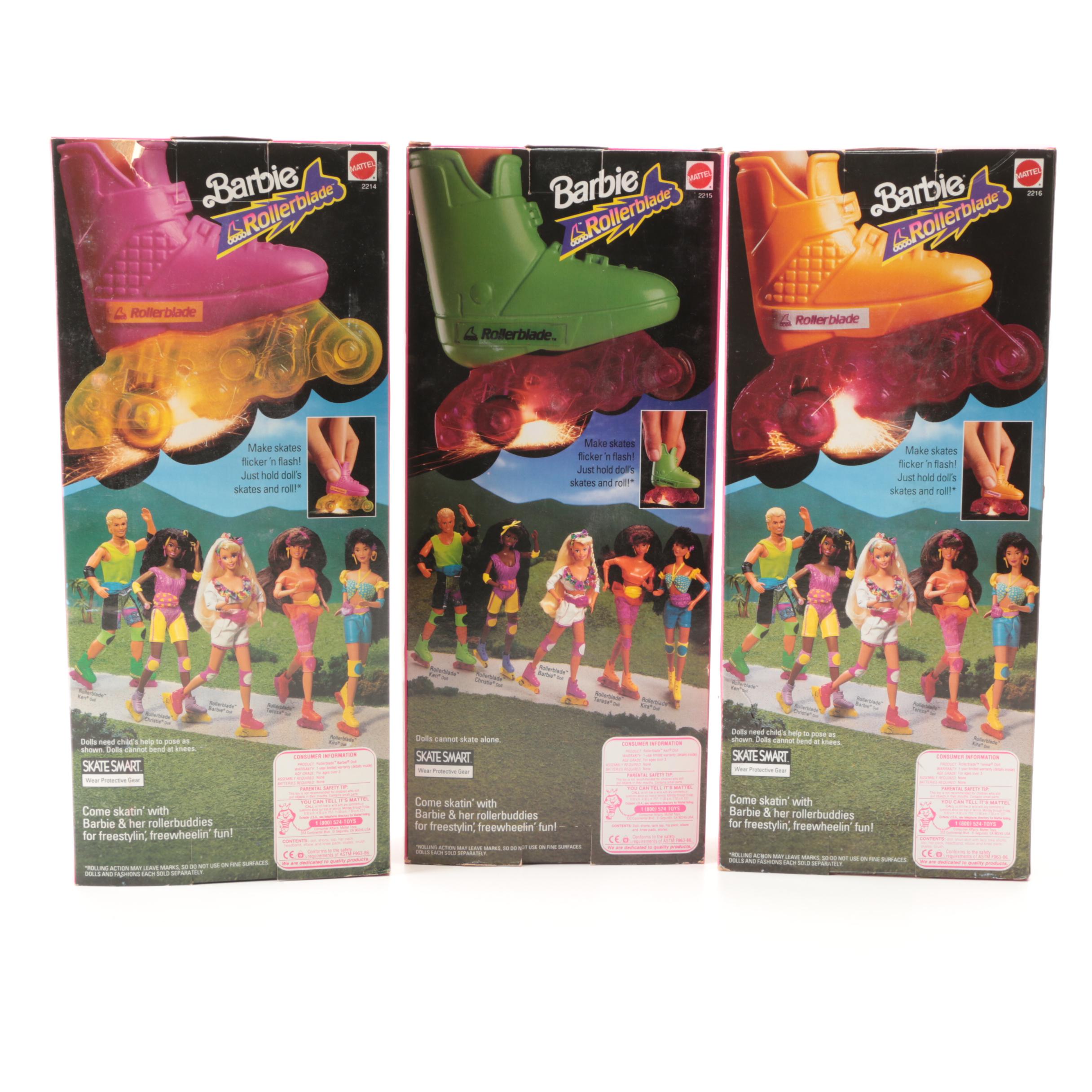 Mattel "Barbie and the All Stars" Dolls and Play Set with Others, 1990s