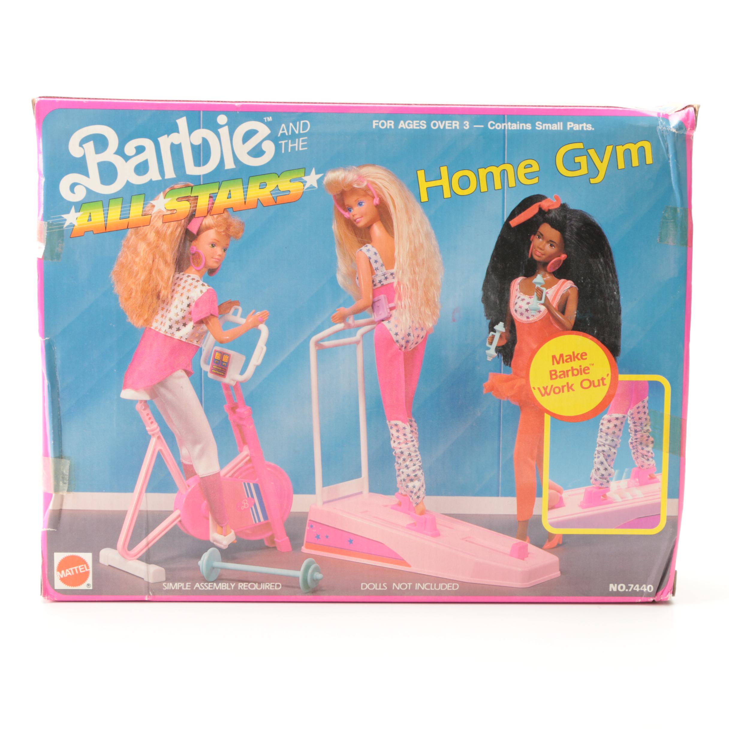 Mattel "Barbie and the All Stars" Dolls and Play Set with Others, 1990s