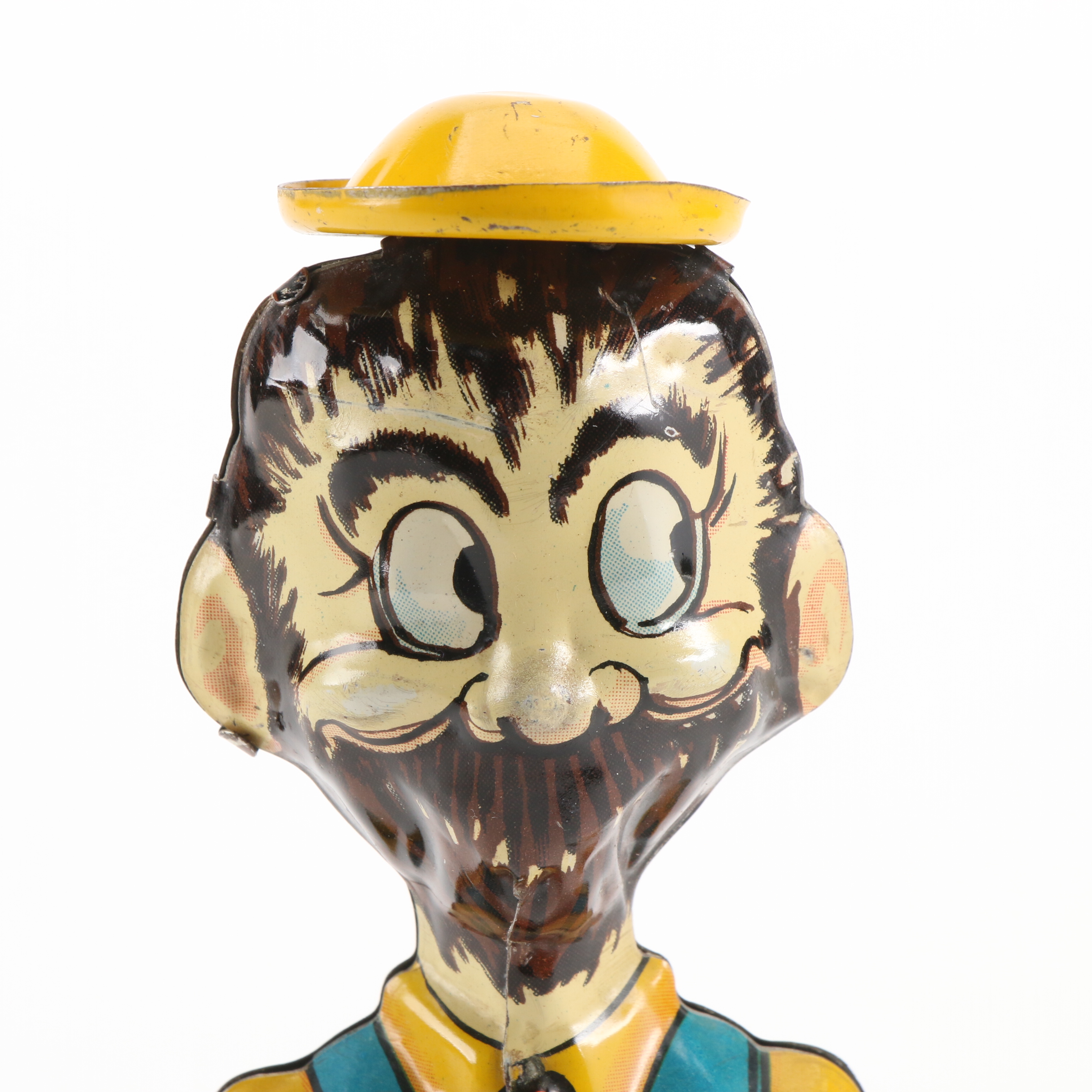 Marx "B.O. Plenty" Tin Litho Comic Character Wind-Up Toy, circa 1947