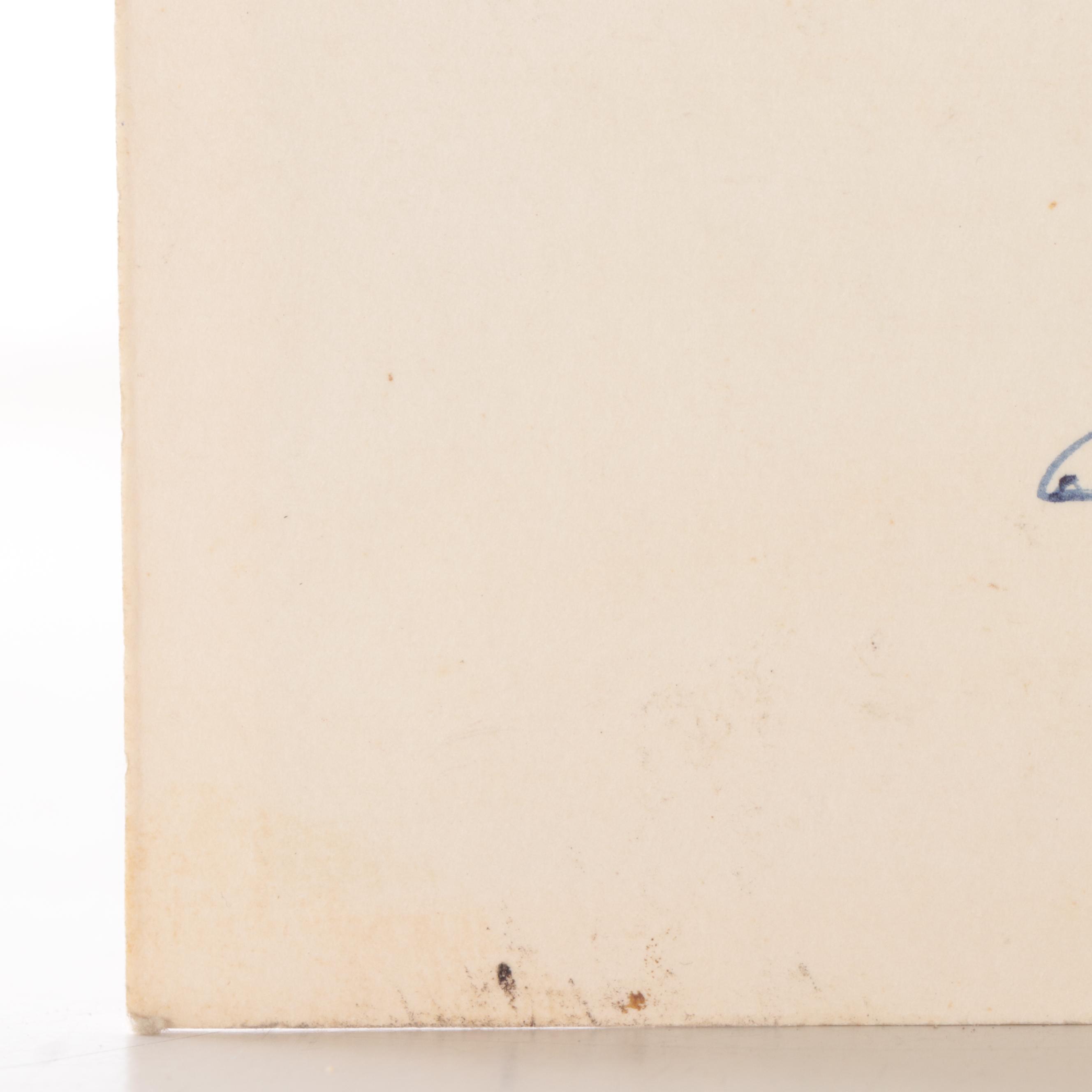 Abstract Landscape Oil Painting, Late 20th Century