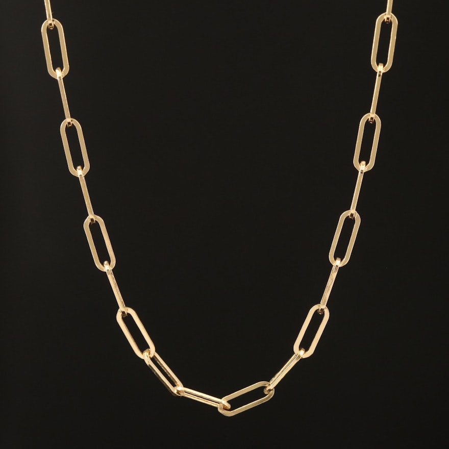 EFFY 14K Oval Cable Chain