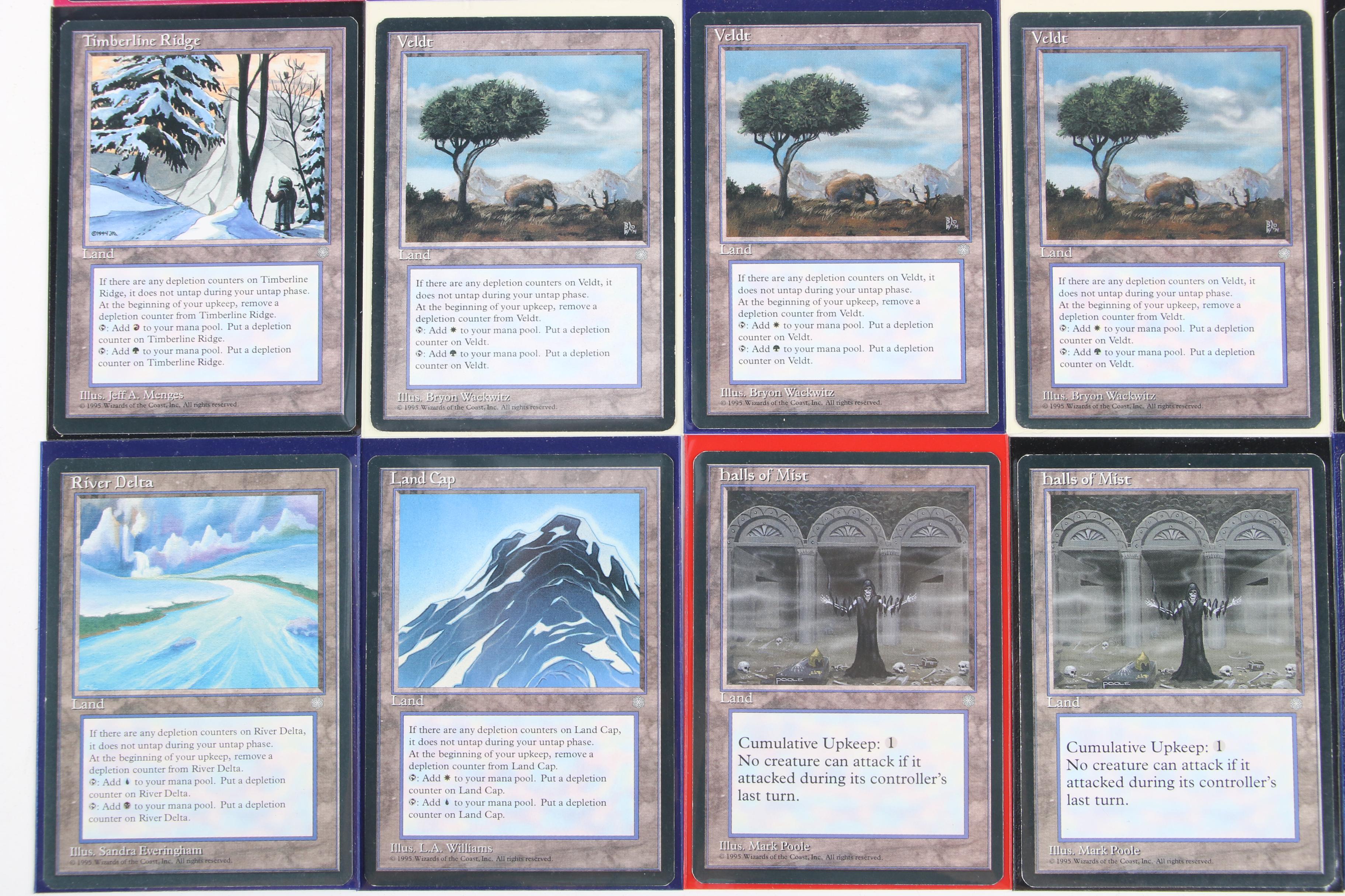 "Magic: The Gathering" Reserved List Land Cards Including "Winding Canyons"