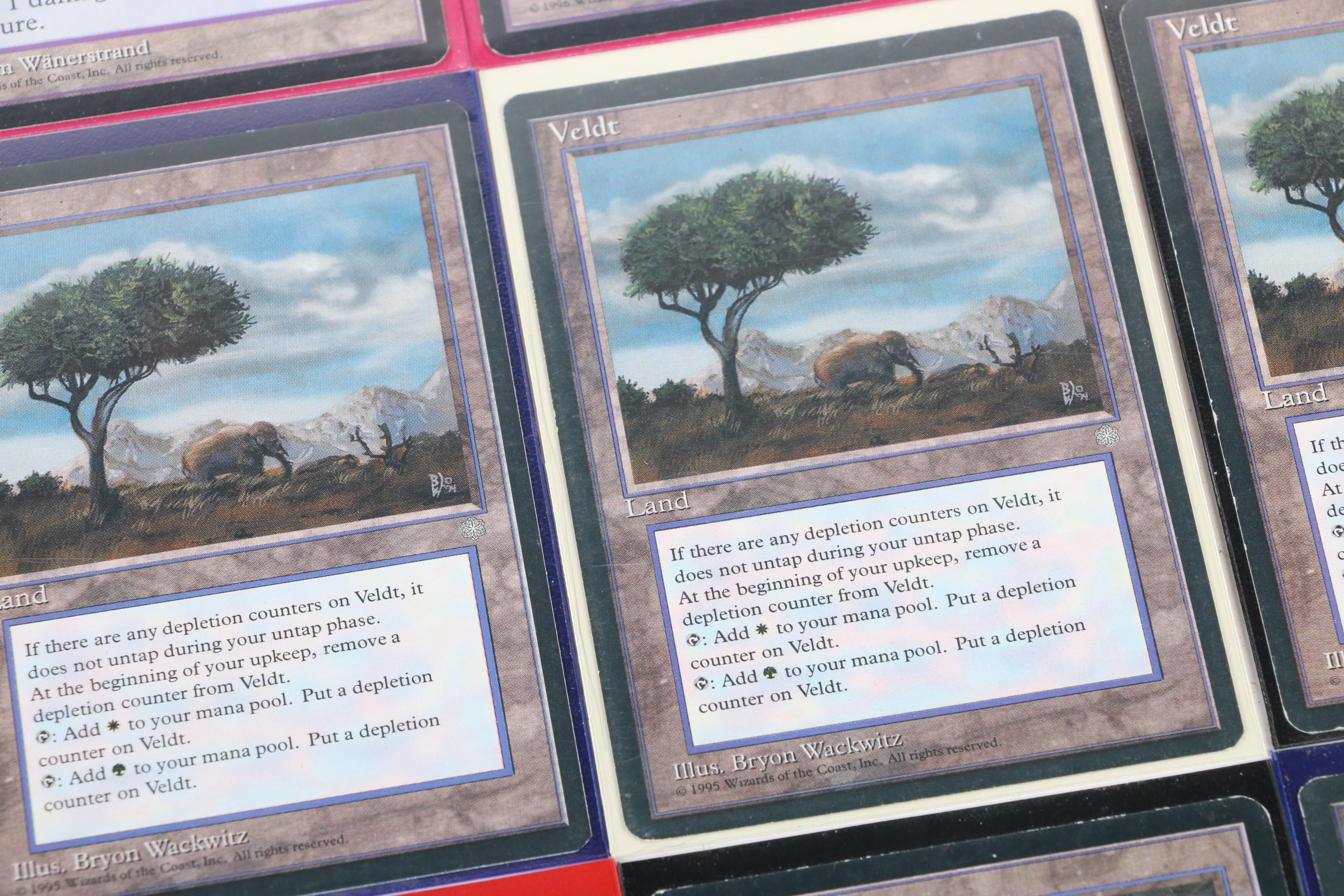 "Magic: The Gathering" Reserved List Land Cards Including "Winding Canyons"