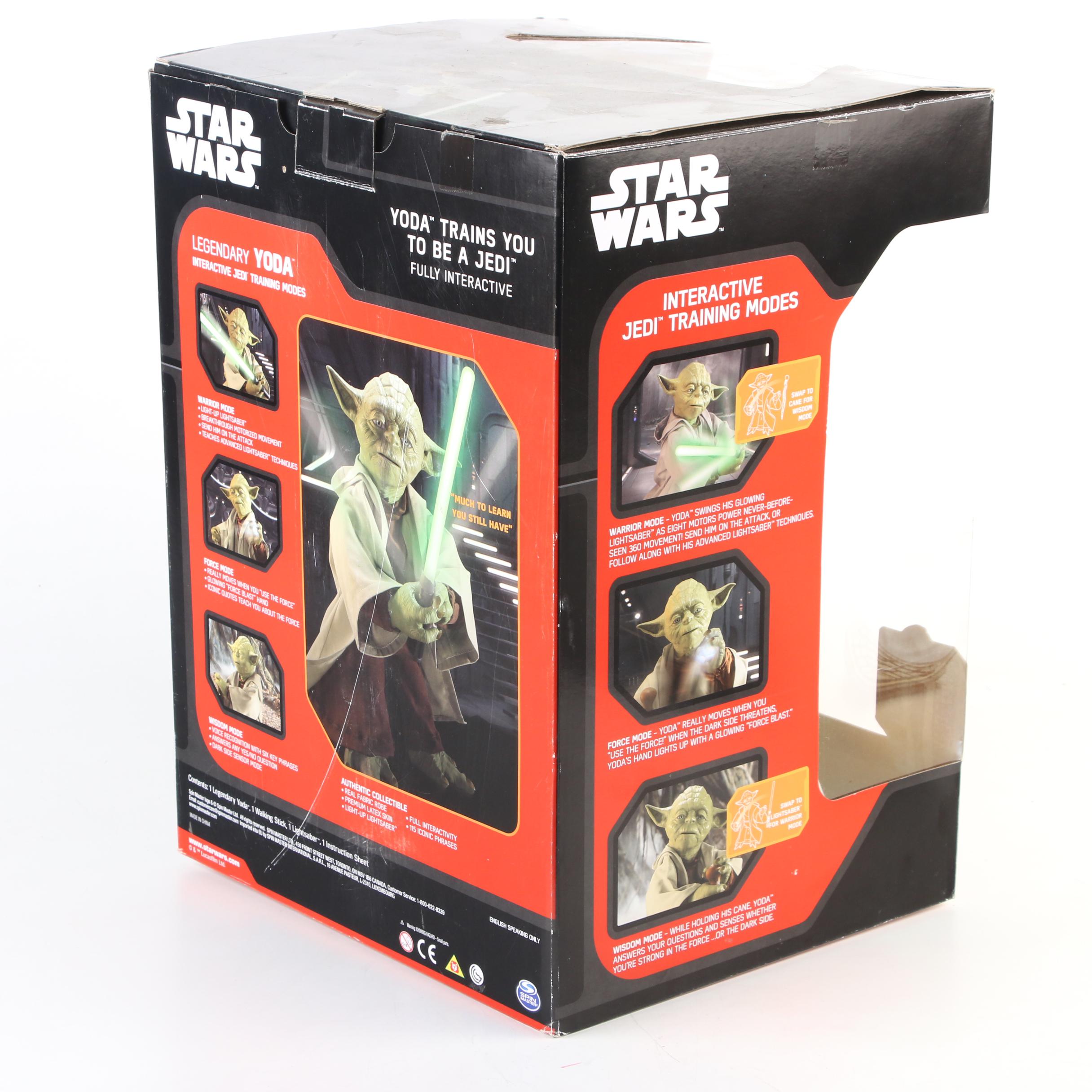 Disney Star Wars Legendary Jedi Master Yoda, Collector Box Edition
