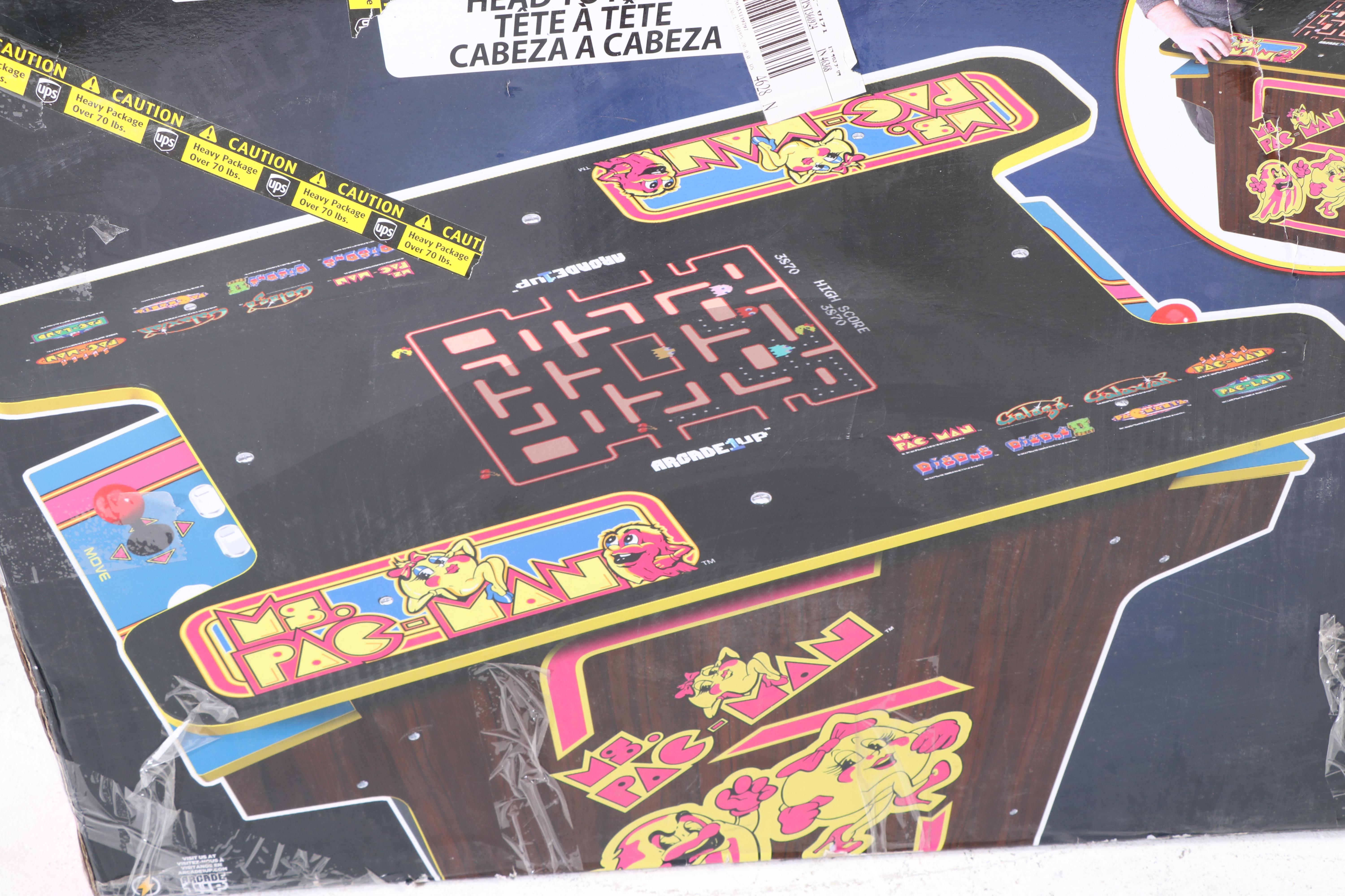 Arcade 1Up "Ms. Pacman" 8-in-1 Games Cocktail Arcade